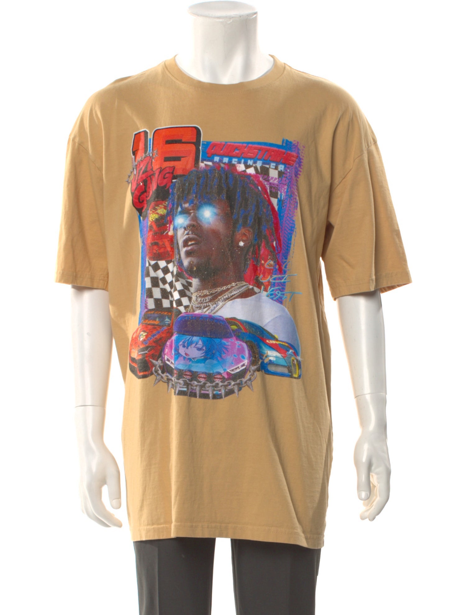 Travis Scott Graphic Print Crew Neck T-Shirt