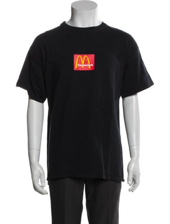 Travis Scott Mcdonalds Graphic Print T-Shirt