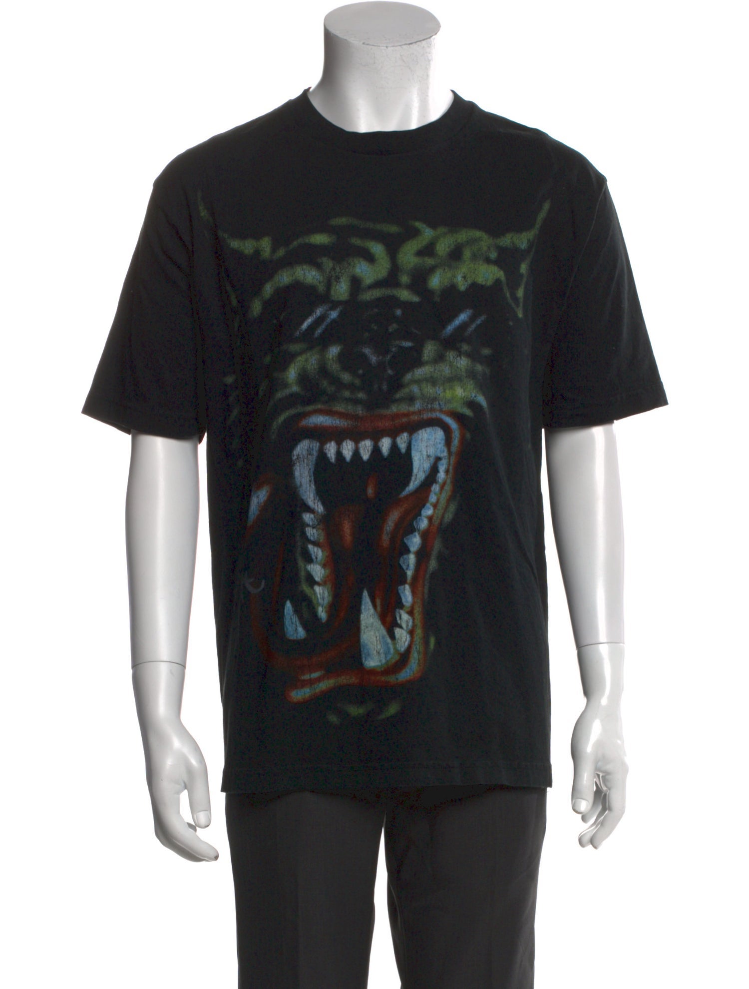 Travis Scott Graphic Print Crew Neck T-Shirt