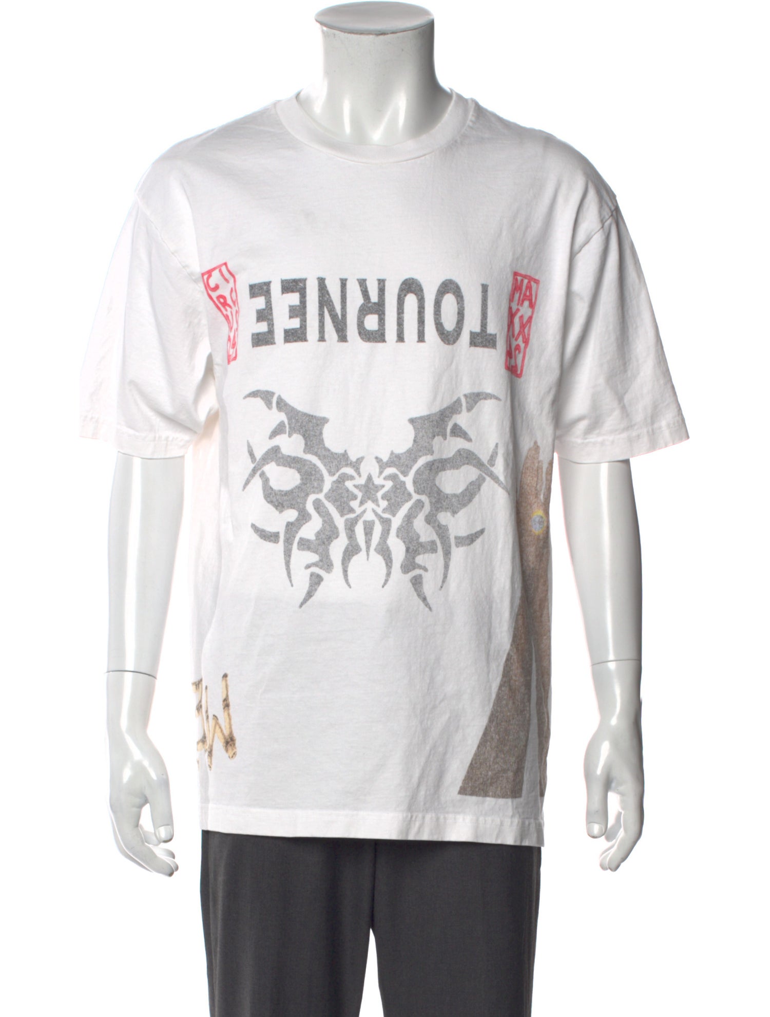 Travis Scott Graphic Print Crew Neck T-Shirt