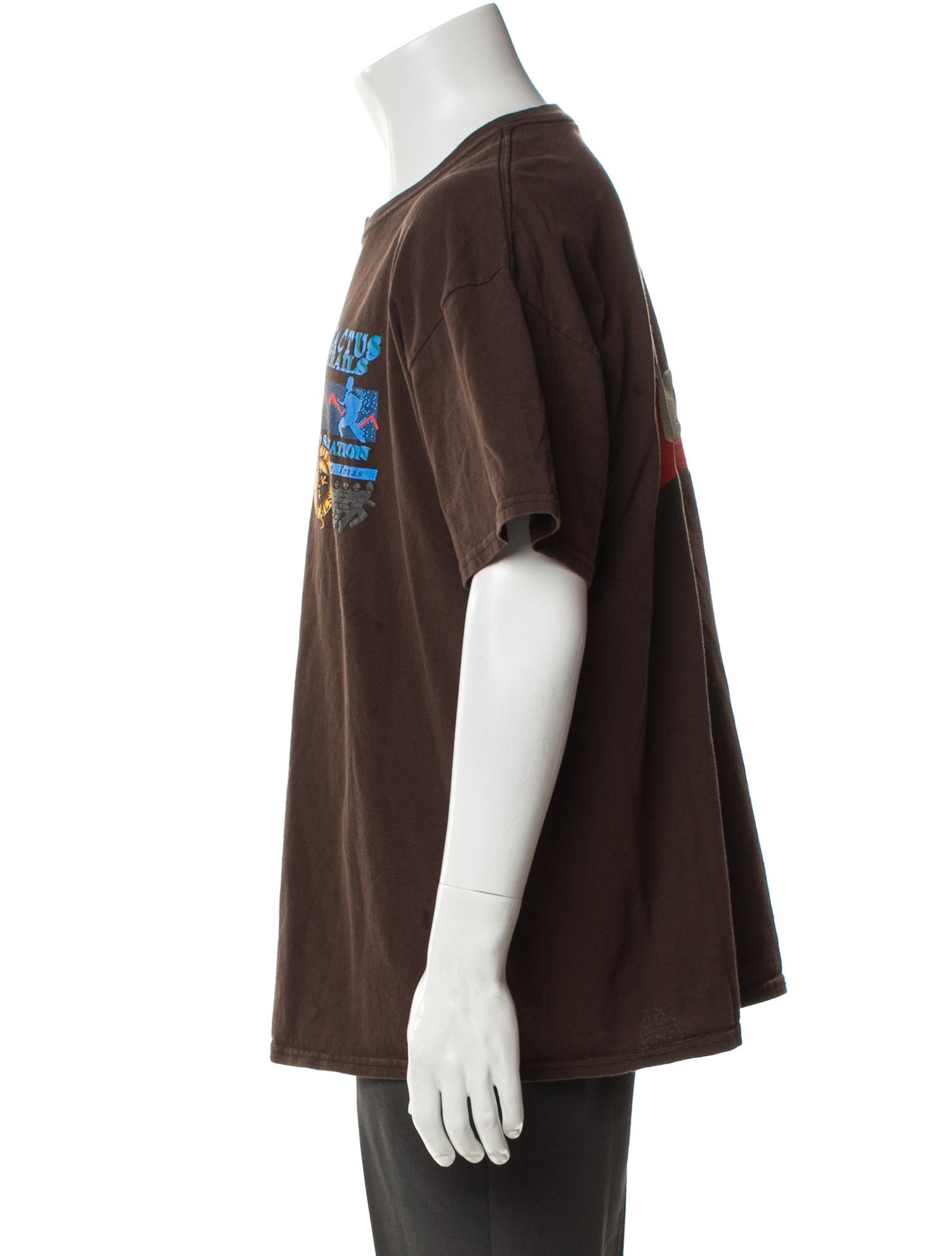 Travis Scott Graphic Print Crew Neck T-Shirt