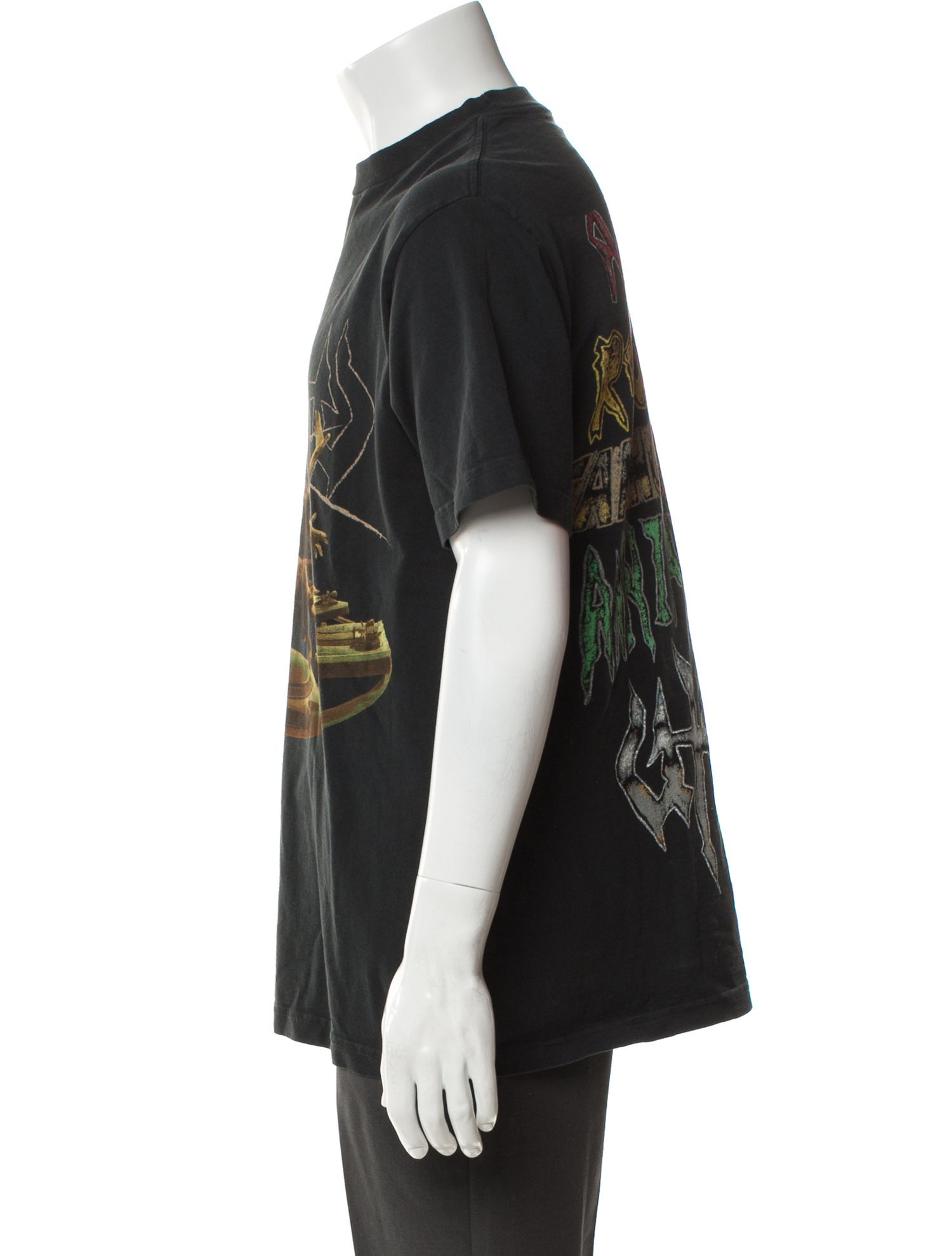 Travis Scott Graphic Print Crew Neck T-Shirt