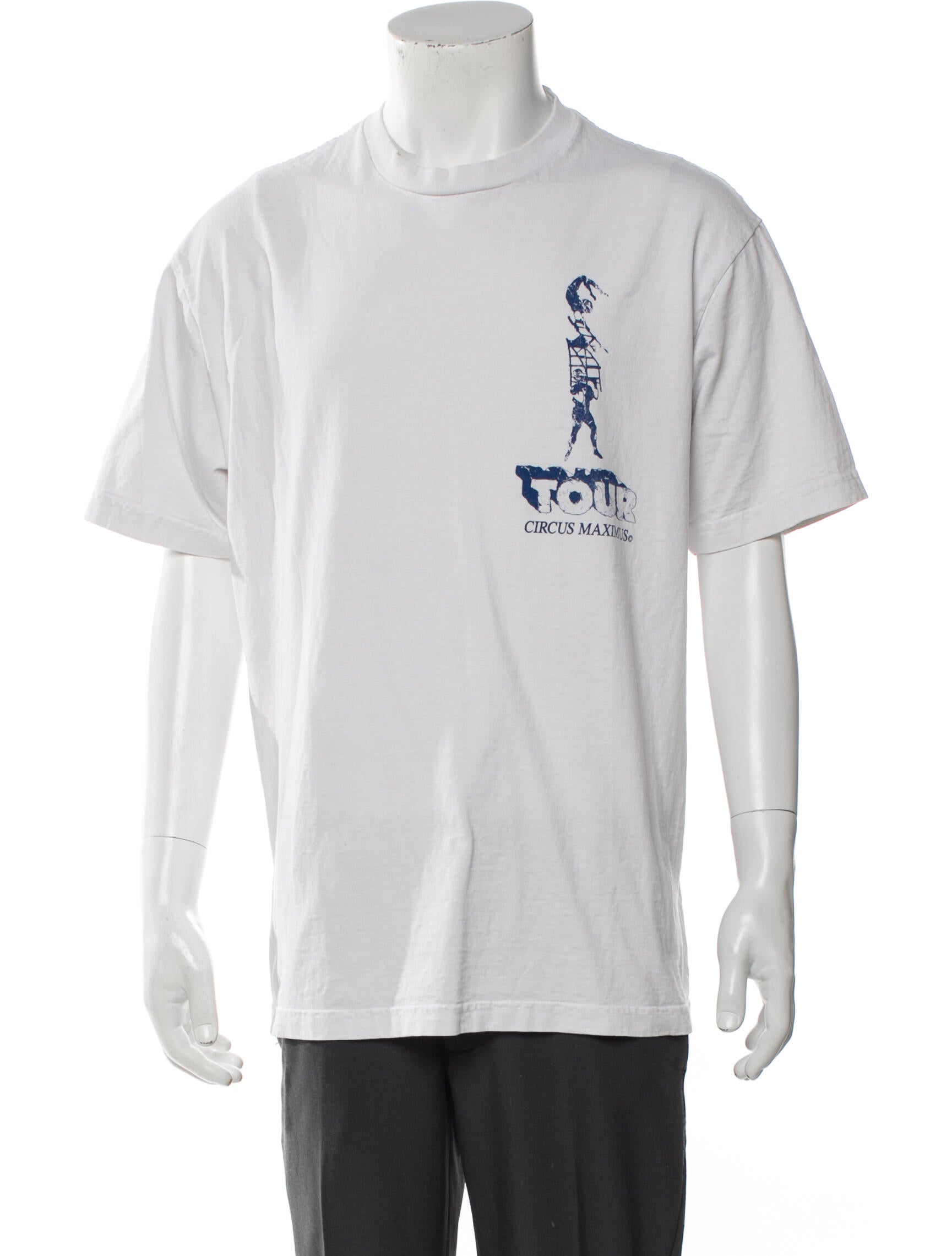 Travis Scott Graphic Print Crew Neck T-Shirt