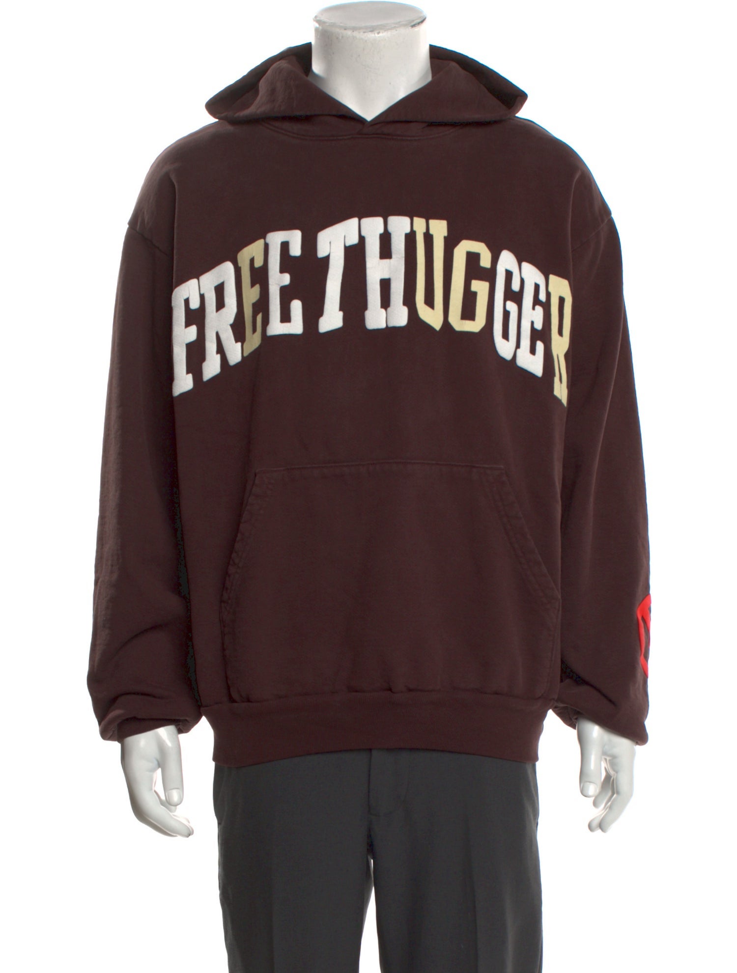 Travis Scott Graphic Print Crew Neck Hoodie