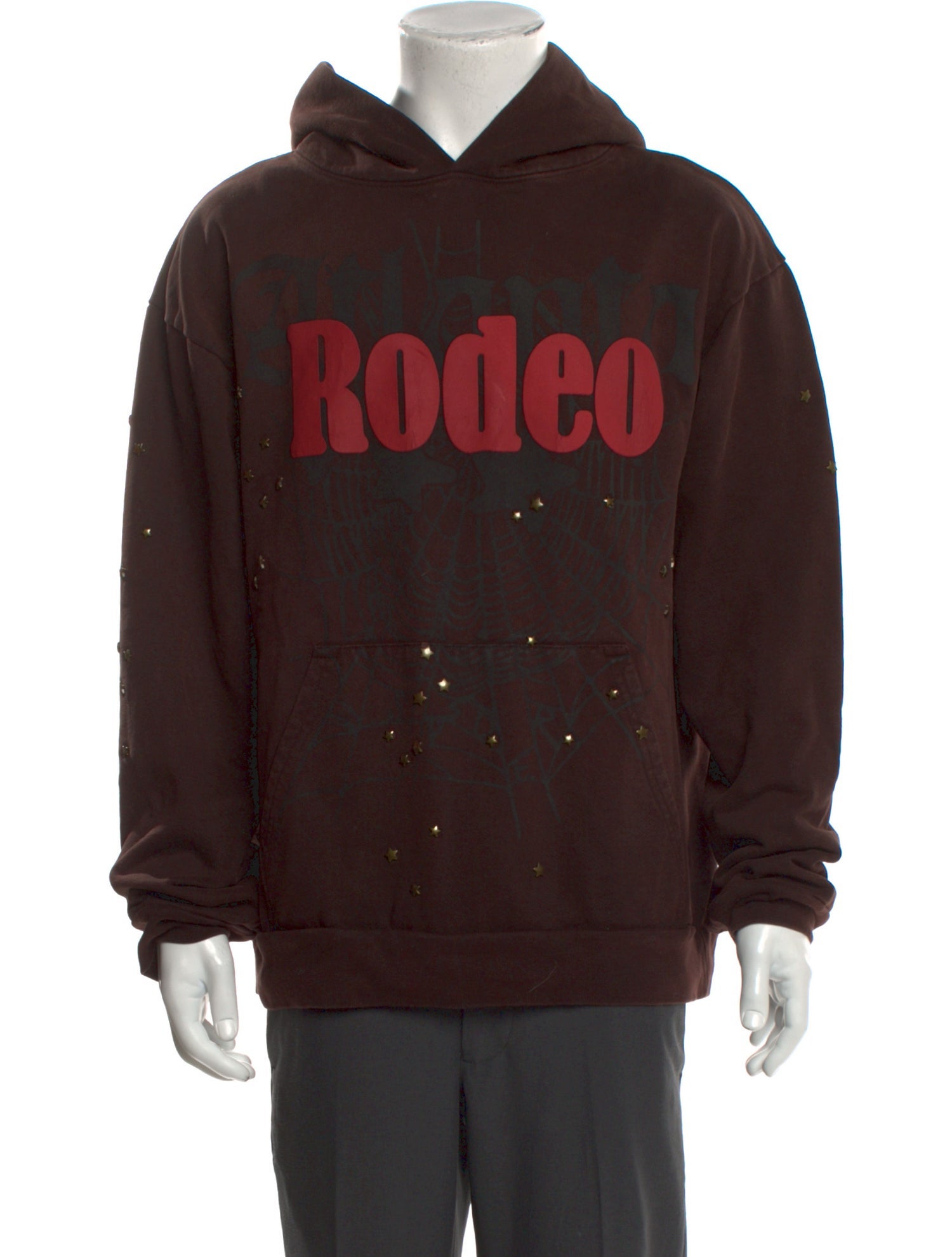 Travis Scott Graphic Print Crew Neck Hoodie