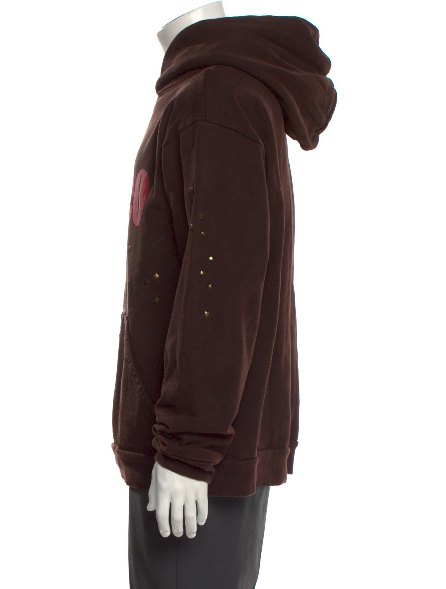 Travis Scott Graphic Print Crew Neck Hoodie