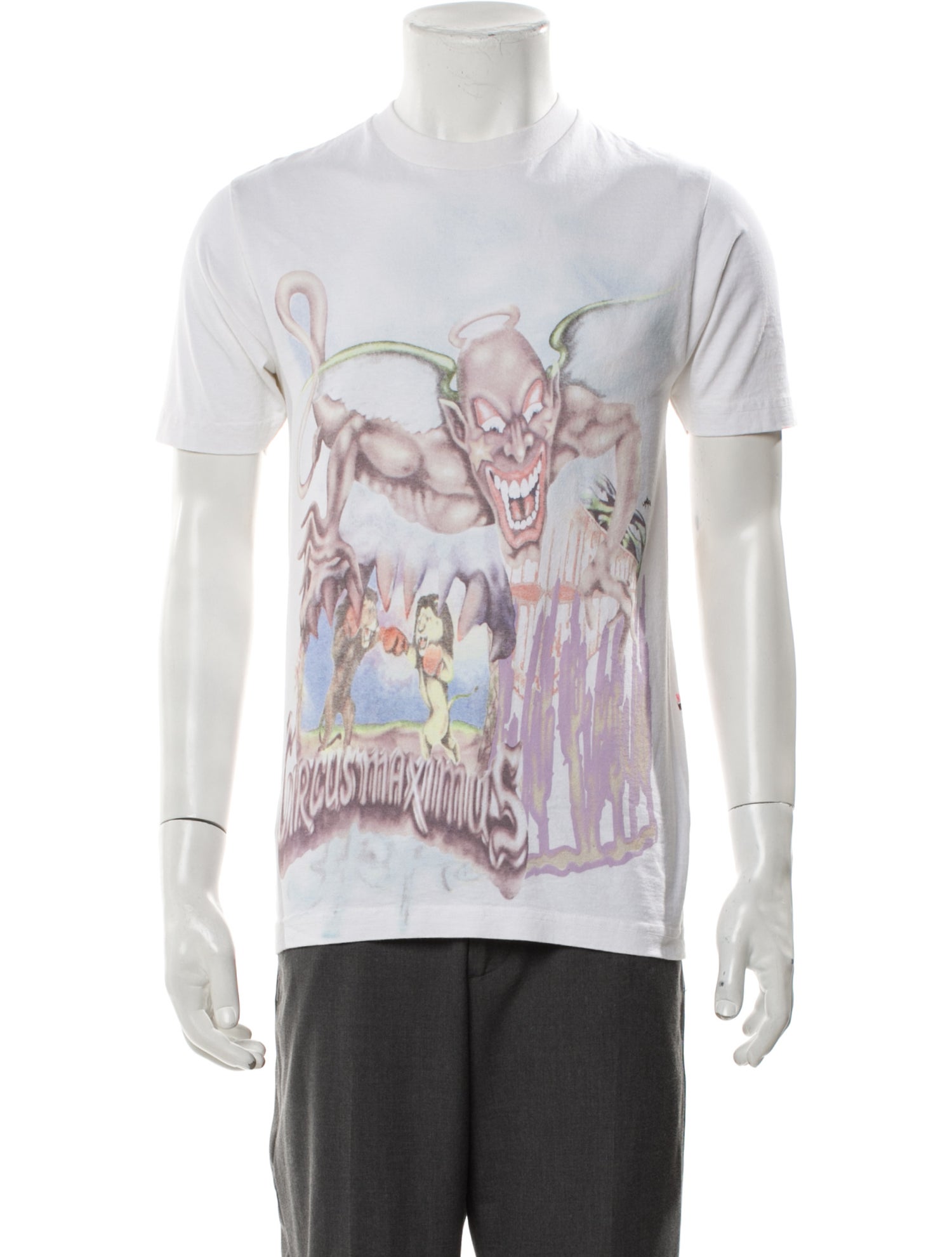 Travis Scott Graphic Print Crew Neck T-Shirt