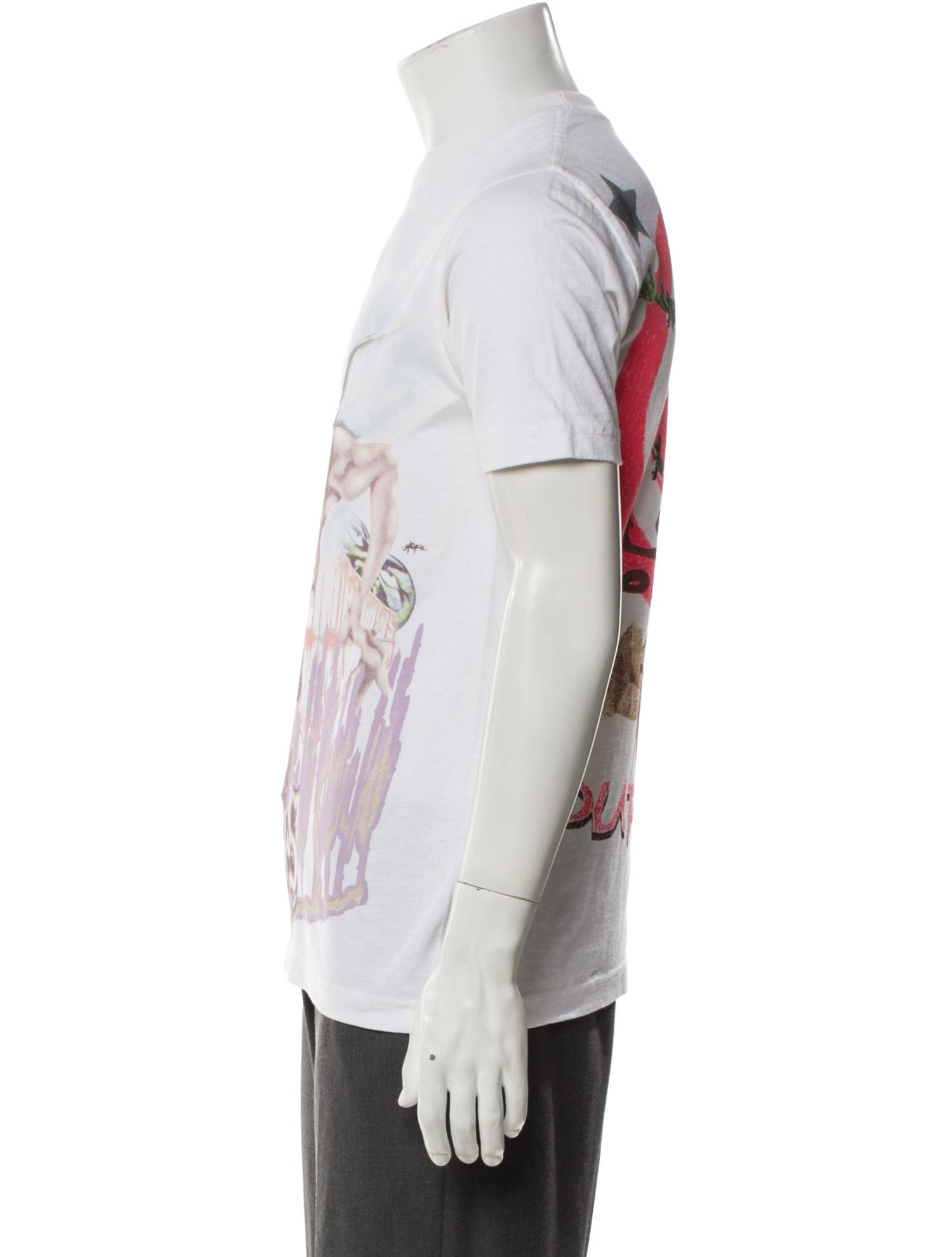 Travis Scott Graphic Print Crew Neck T-Shirt