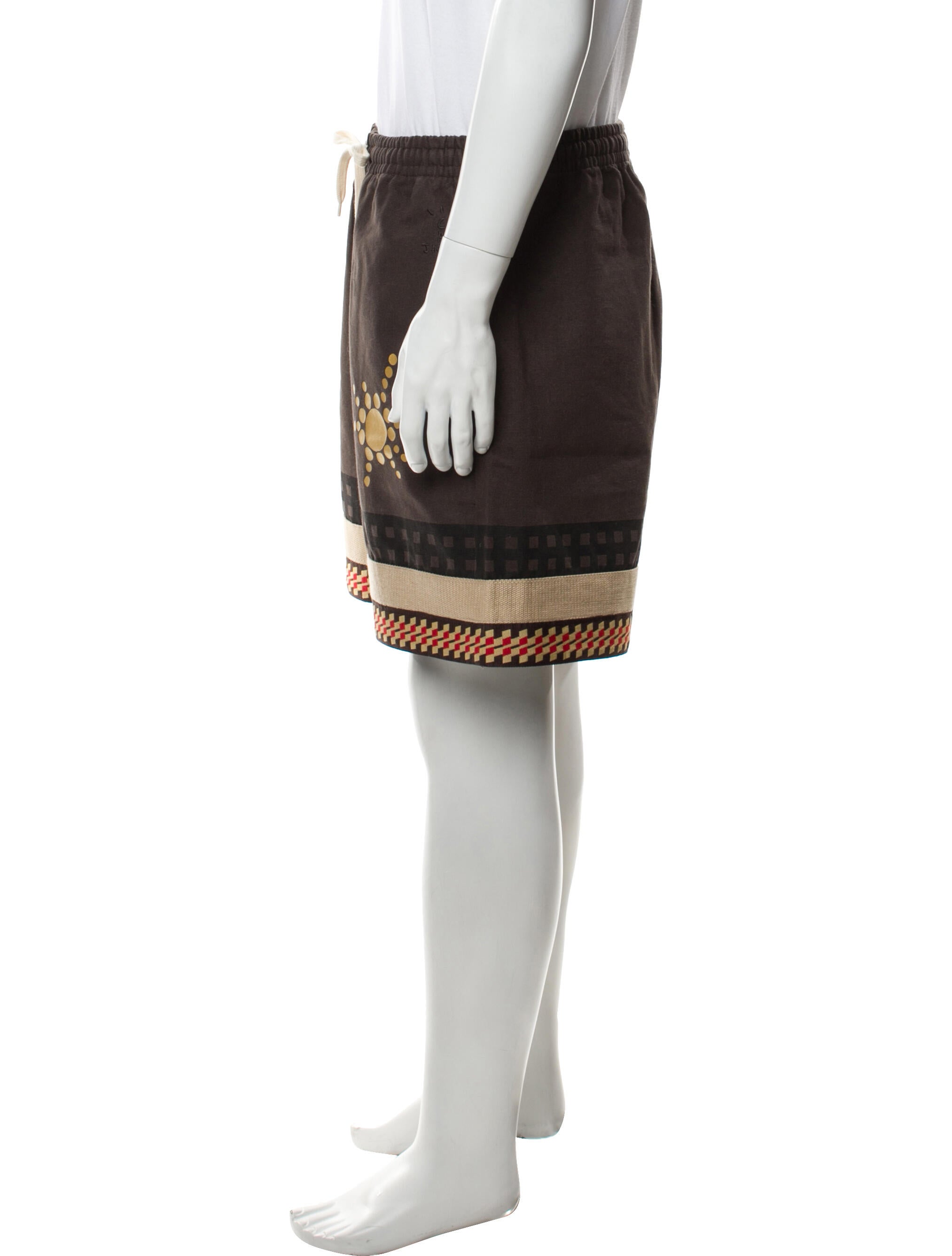 Travis Scott Graphic Print Jogger Shorts