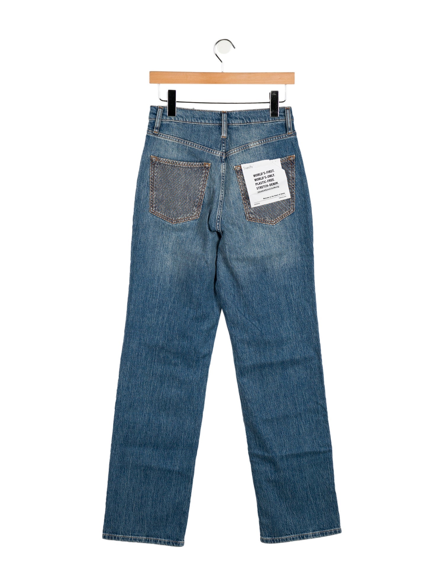 Triarchy High-Rise Straight Leg Jeans