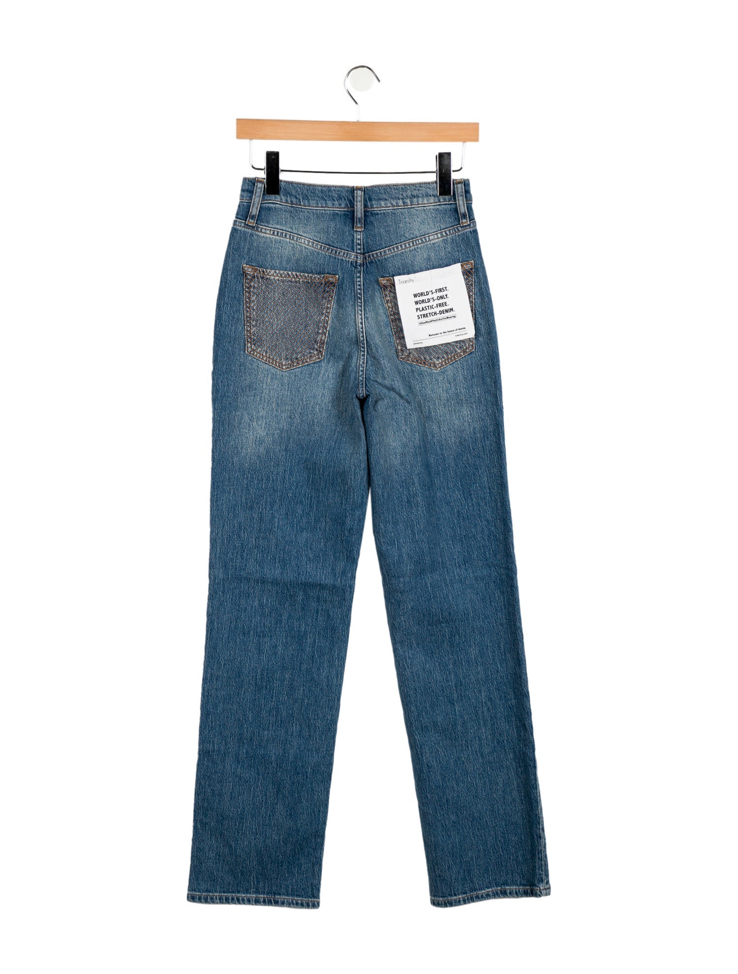 Triarchy High-Rise Straight Leg Jeans