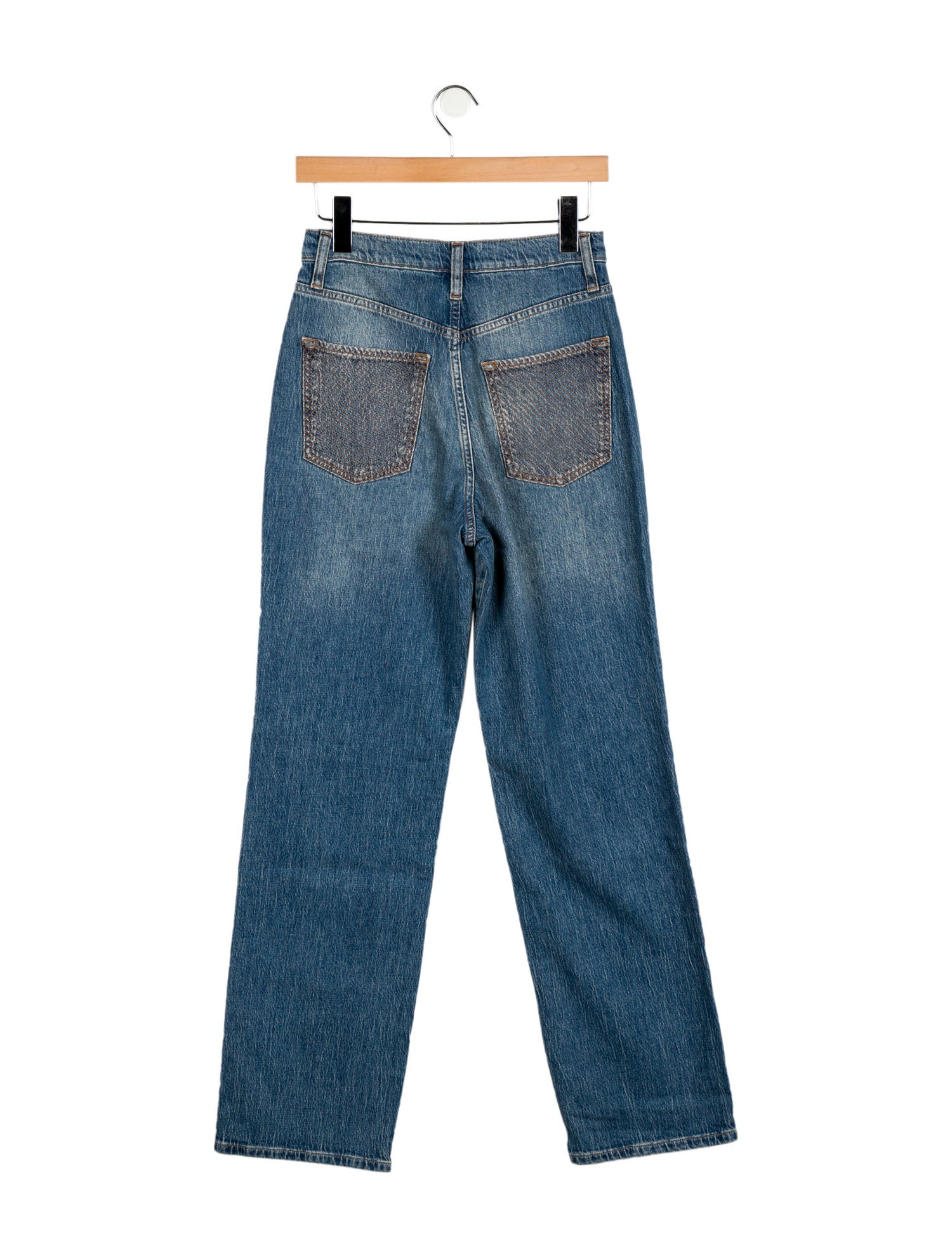 Triarchy High-Rise Straight Leg Jeans