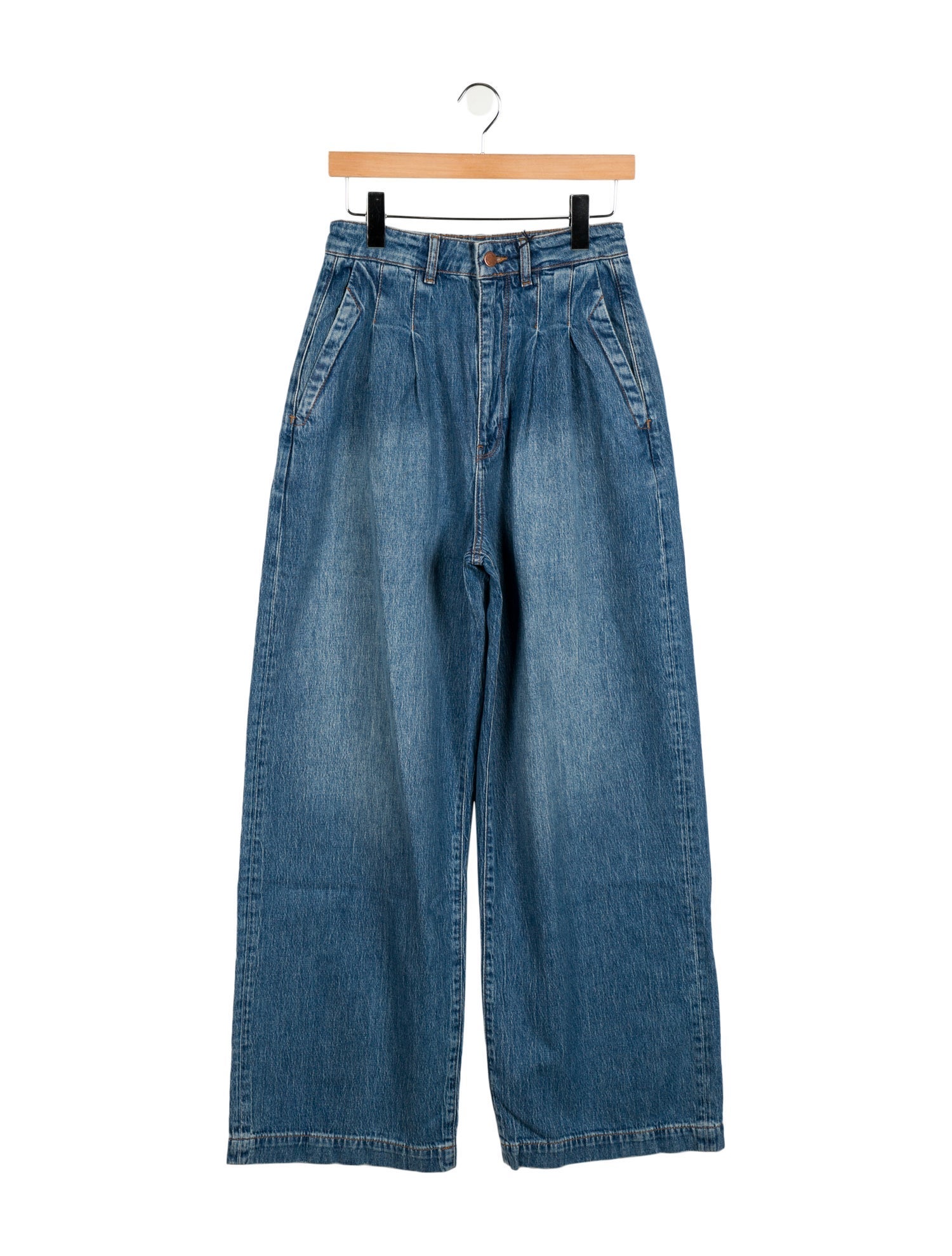 Triarchy High-Rise Wide Leg Jeans