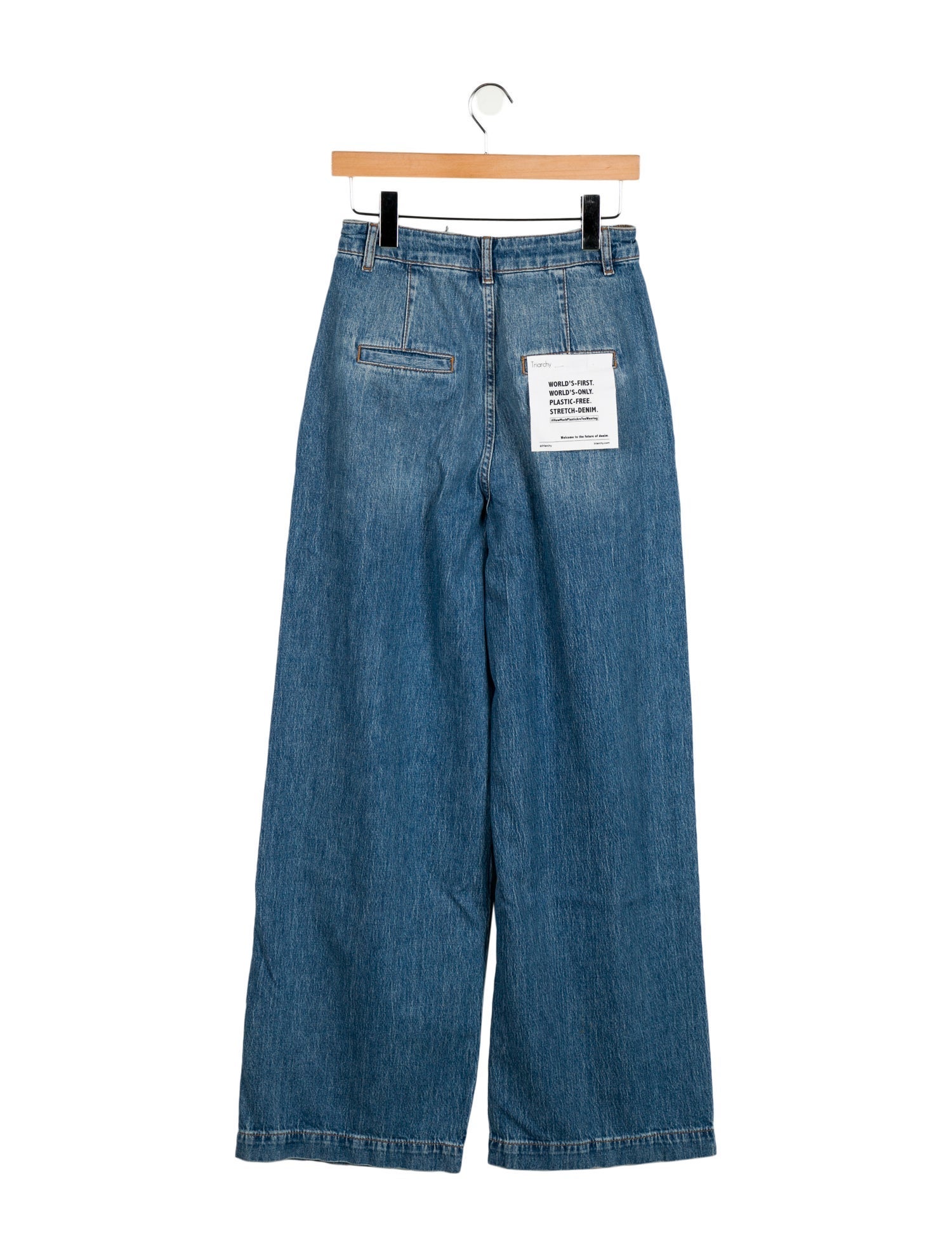 Triarchy High-Rise Wide Leg Jeans