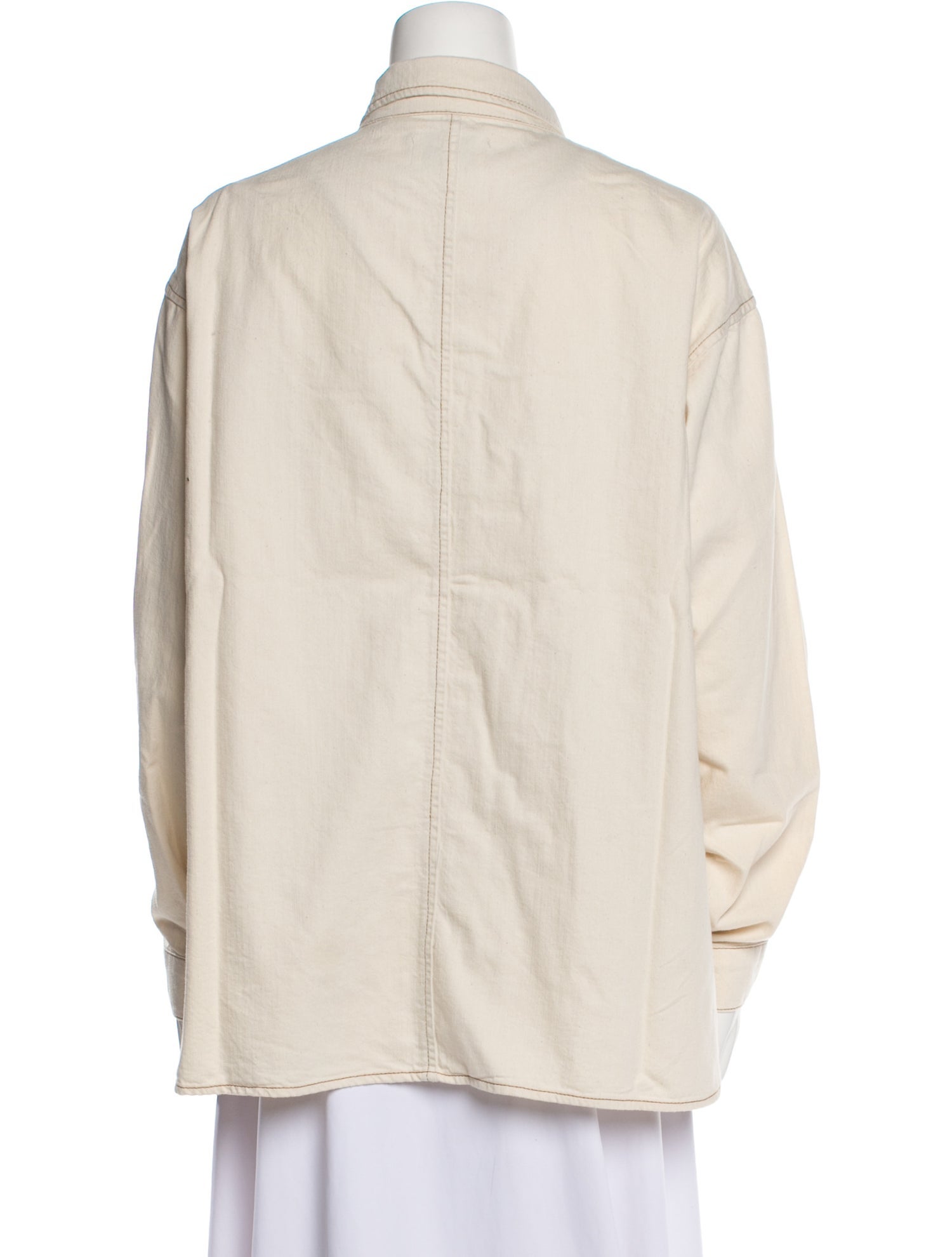 Triarchy Long Sleeve Button-Up Top