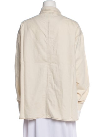 Triarchy Long Sleeve Button-Up Top