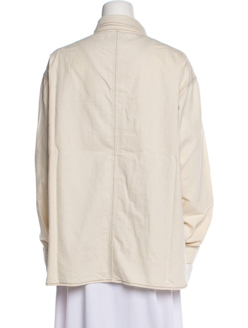 Triarchy Long Sleeve Button-Up Top