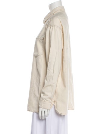 Triarchy Long Sleeve Button-Up Top