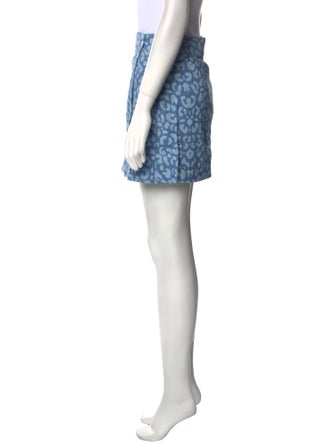 Triarchy Printed Mini Skirt