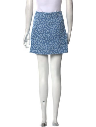 Triarchy Printed Mini Skirt