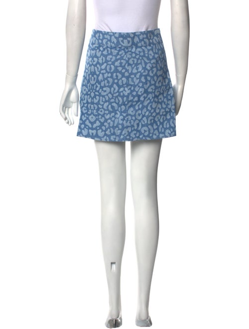 Triarchy Printed Mini Skirt