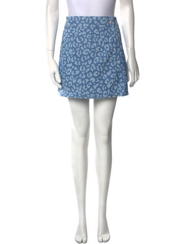 Triarchy Skirts Printed Mini Skirt US 30 | M