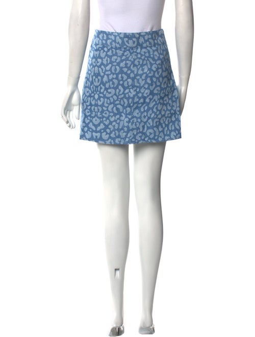 Triarchy Printed Mini Skirt