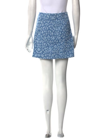 Triarchy Printed Mini Skirt