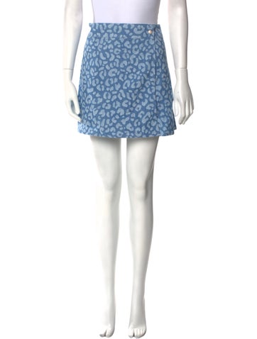 Triarchy Skirts Printed Mini Skirt US 26 | XS