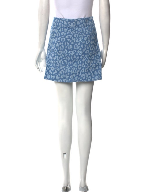 Triarchy Printed Mini Skirt