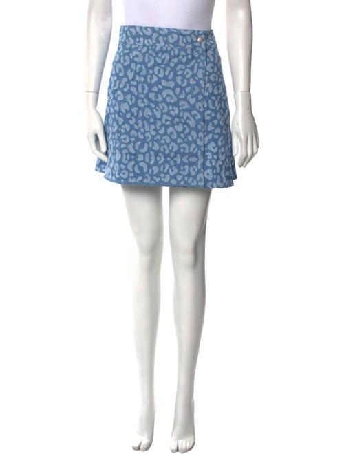 Triarchy Printed Mini Skirt