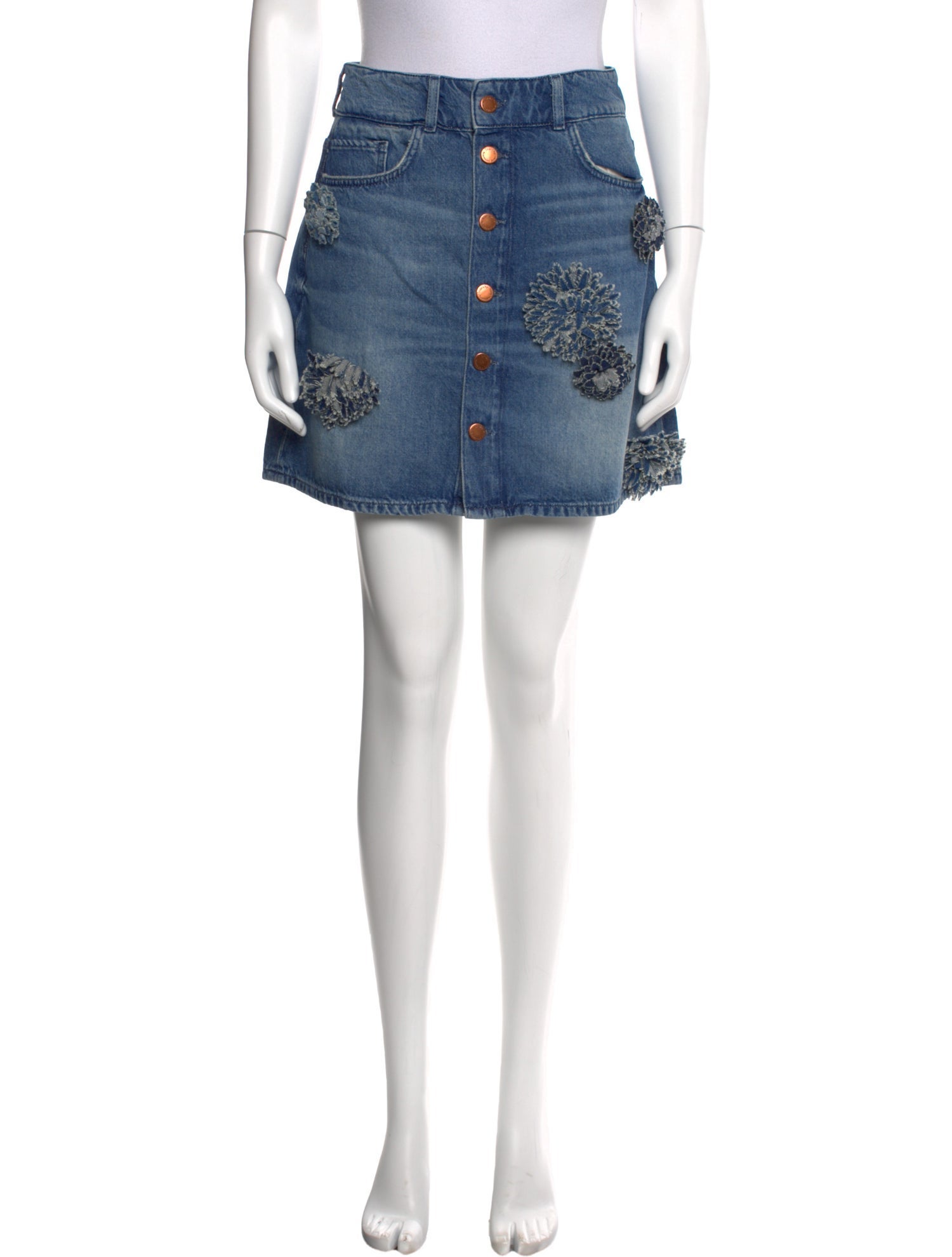 Triarchy Printed Mini Skirt