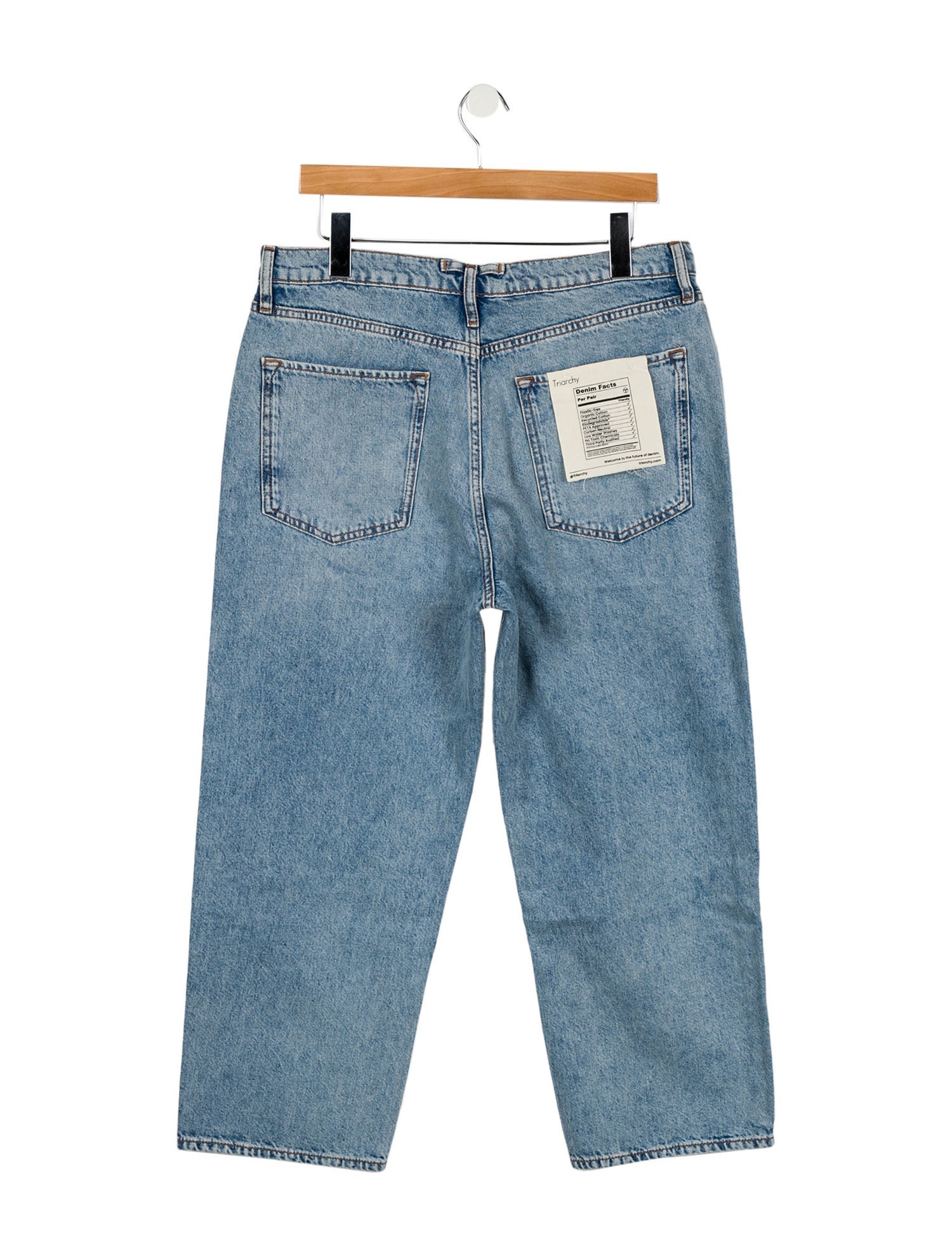 Triarchy High-Rise Wide Leg Jeans