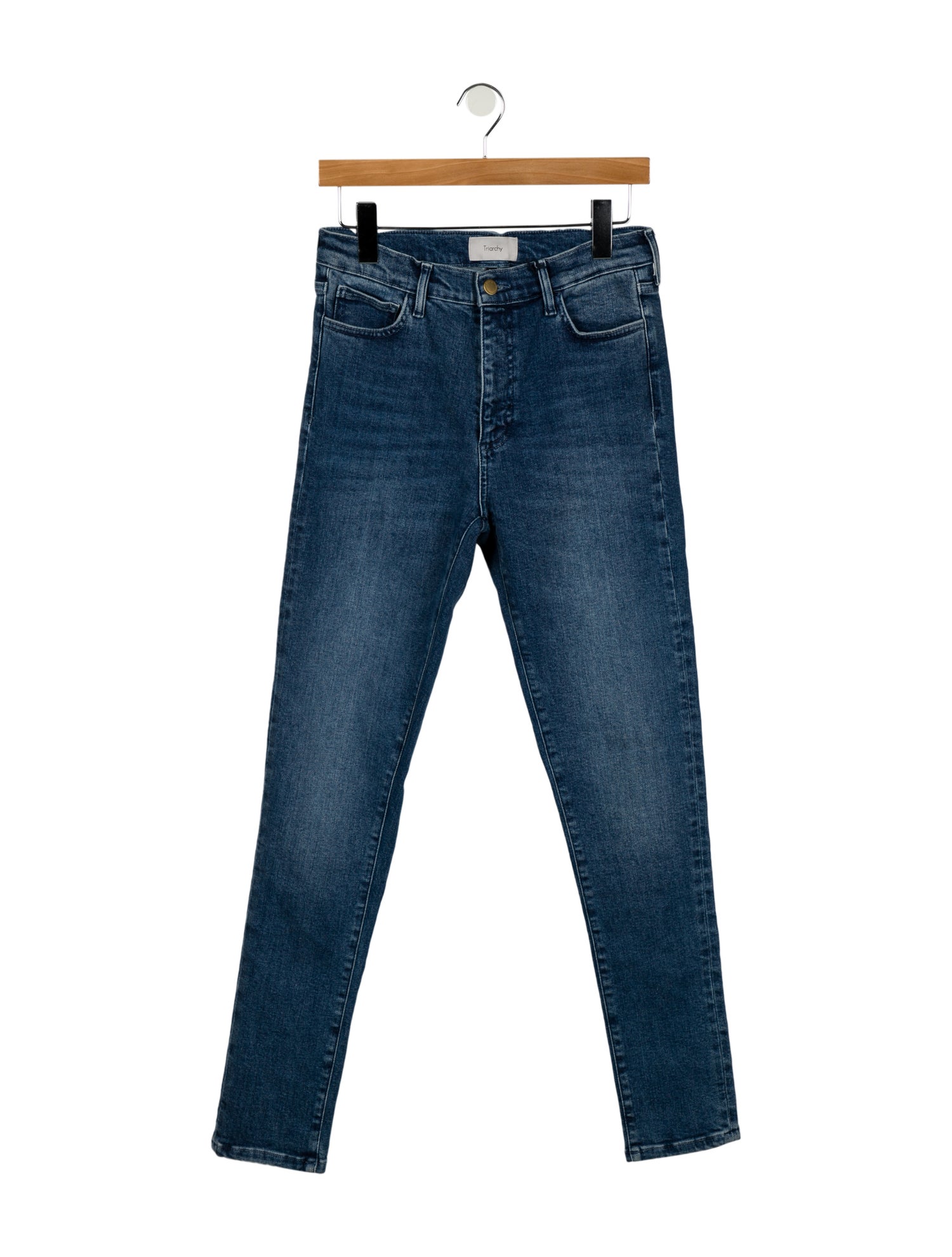 Triarchy Mid-Rise Skinny Leg Jeans