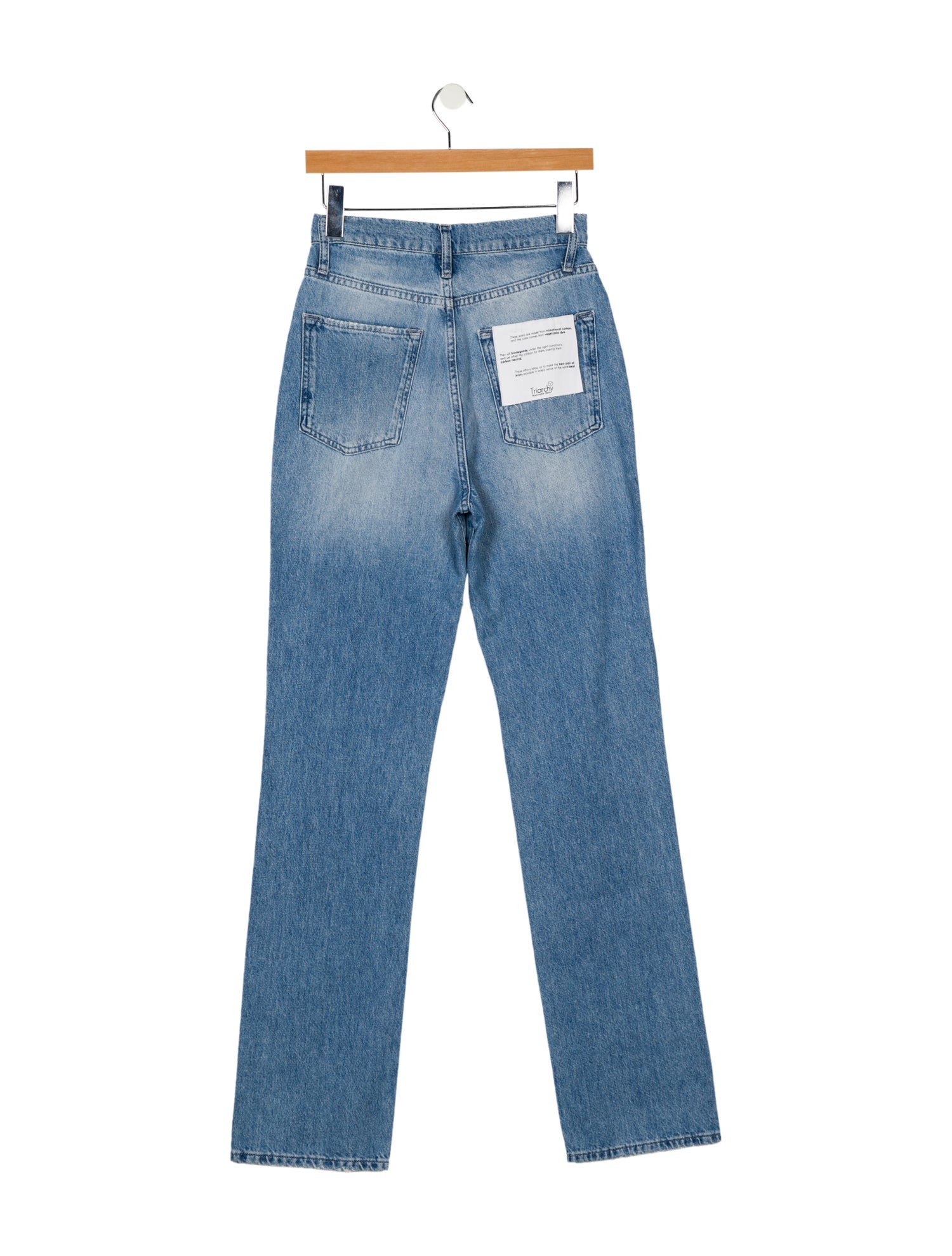 Triarchy High-Rise Straight Leg Jeans