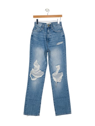 Triarchy High-Rise Straight Leg Jeans