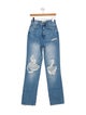 Triarchy High-Rise Straight Leg Jeans