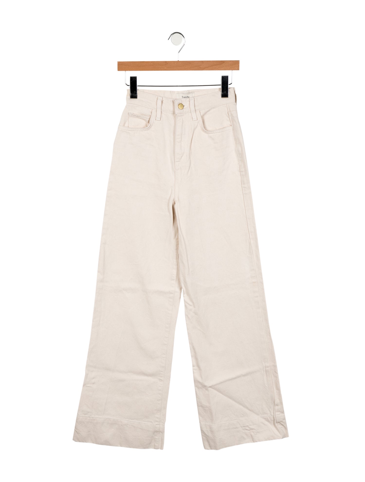 Triarchy High-Rise Wide Leg Jeans