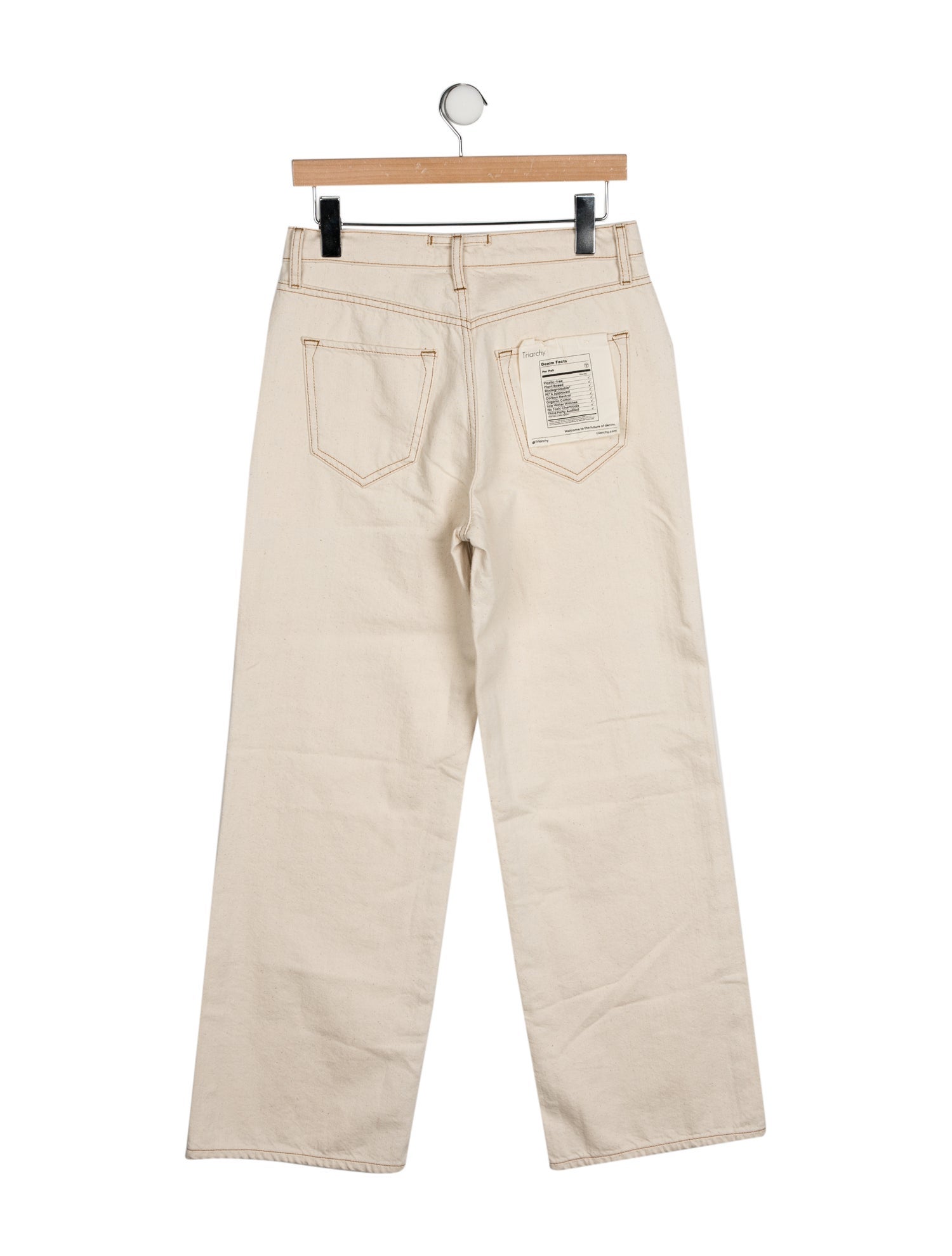 Triarchy Mid-Rise Wide Leg Jeans w/ Tags