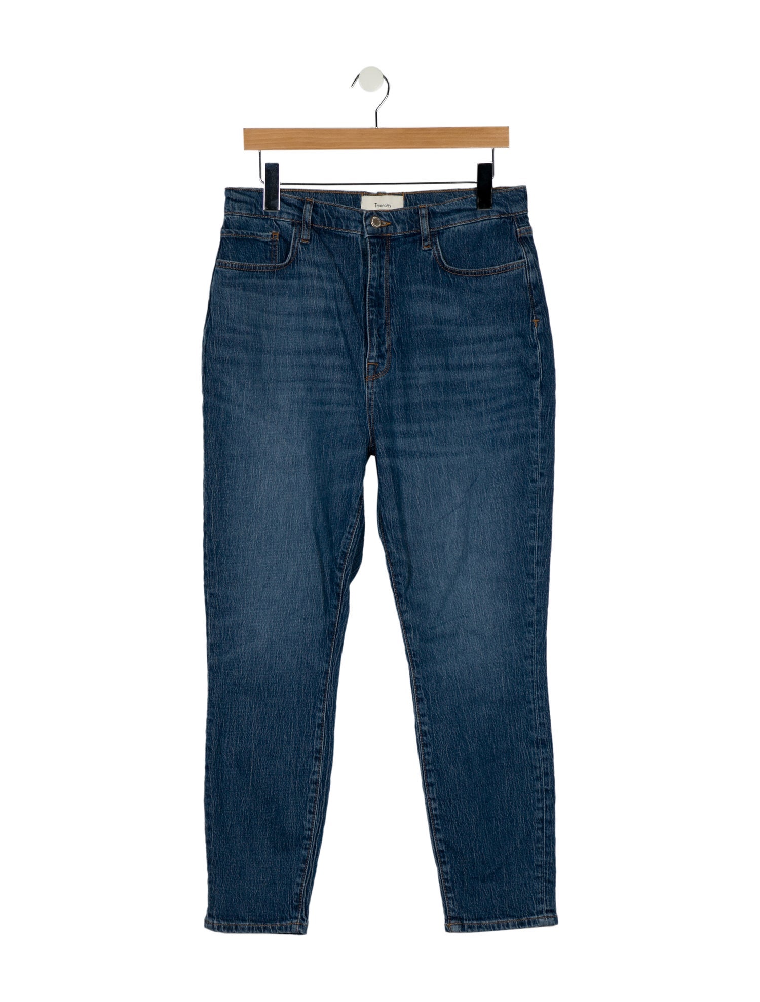 Triarchy High-Rise Straight Leg Jeans