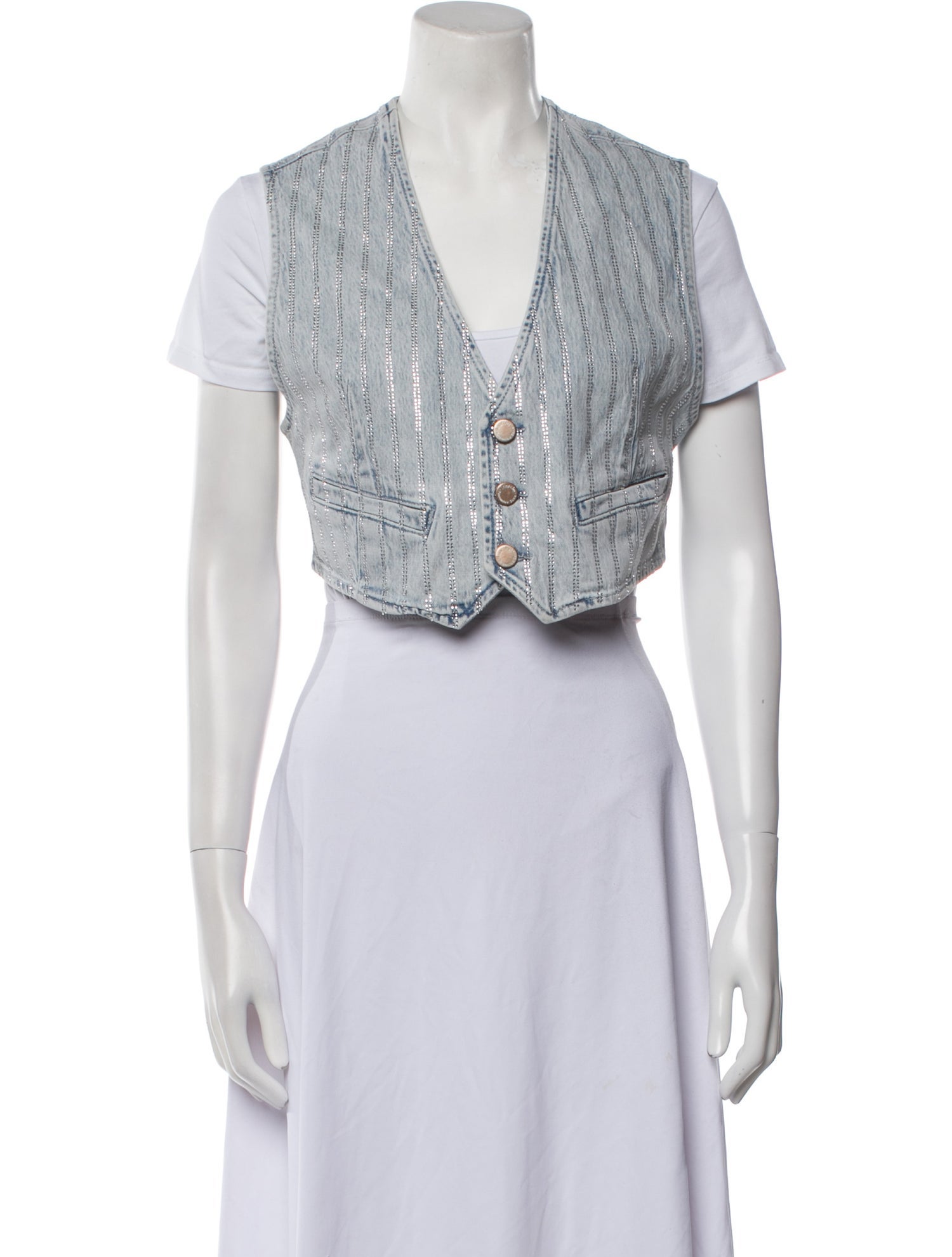 Triarchy Striped Vest w/ Tags