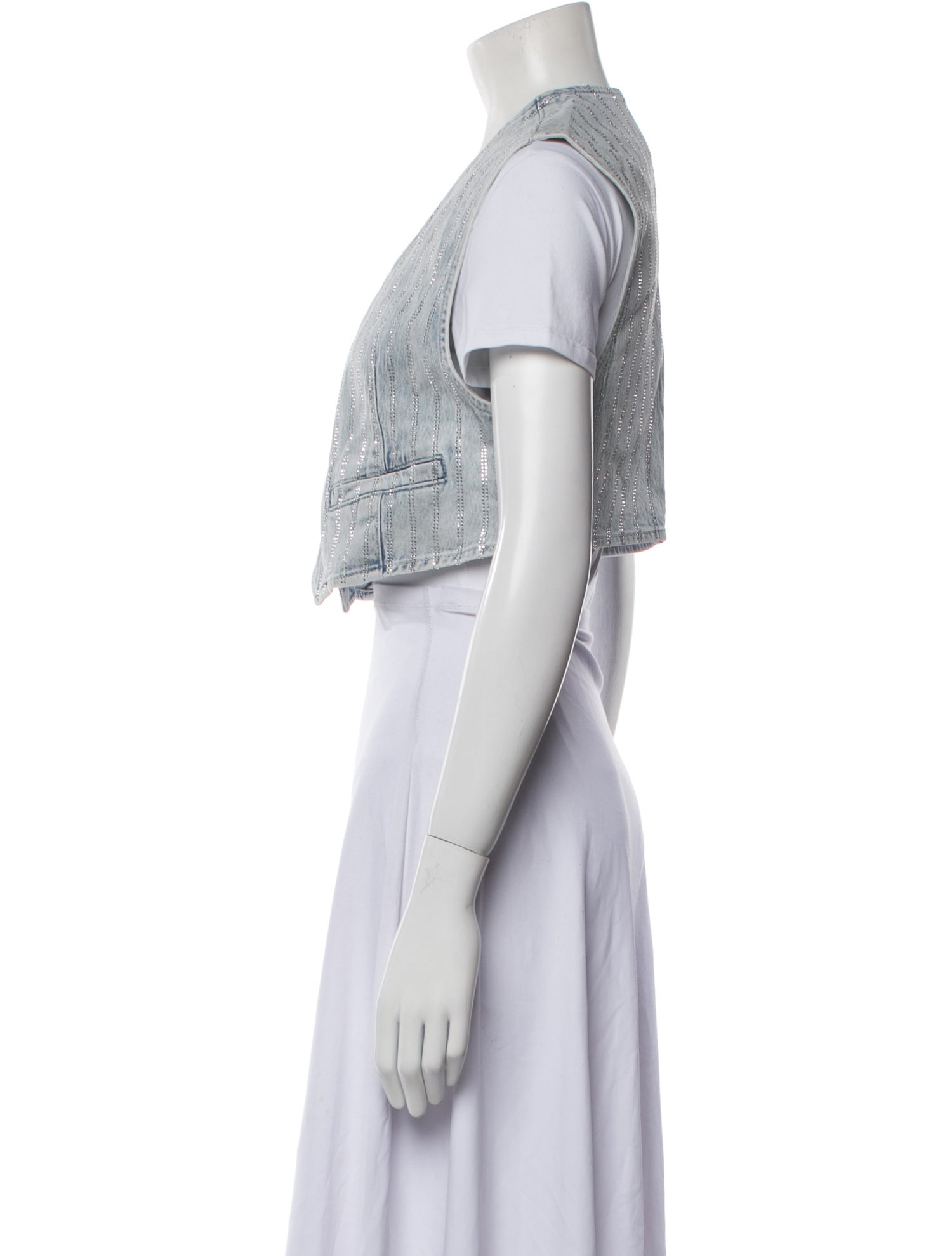 Triarchy Striped Vest w/ Tags