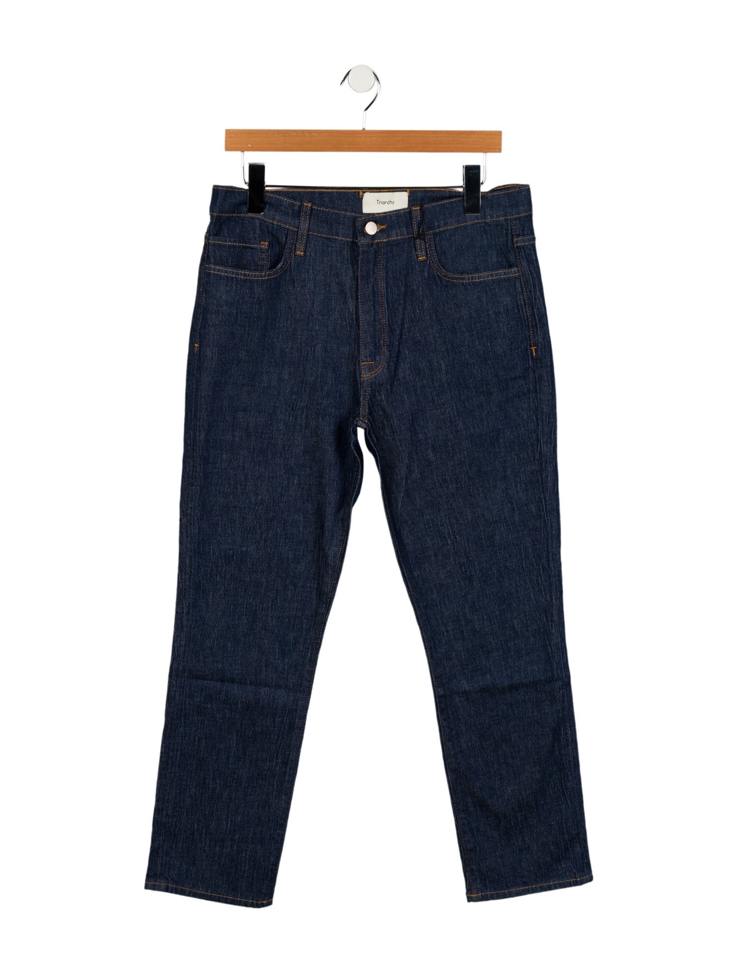 Triarchy Mid-Rise Straight Leg Jeans