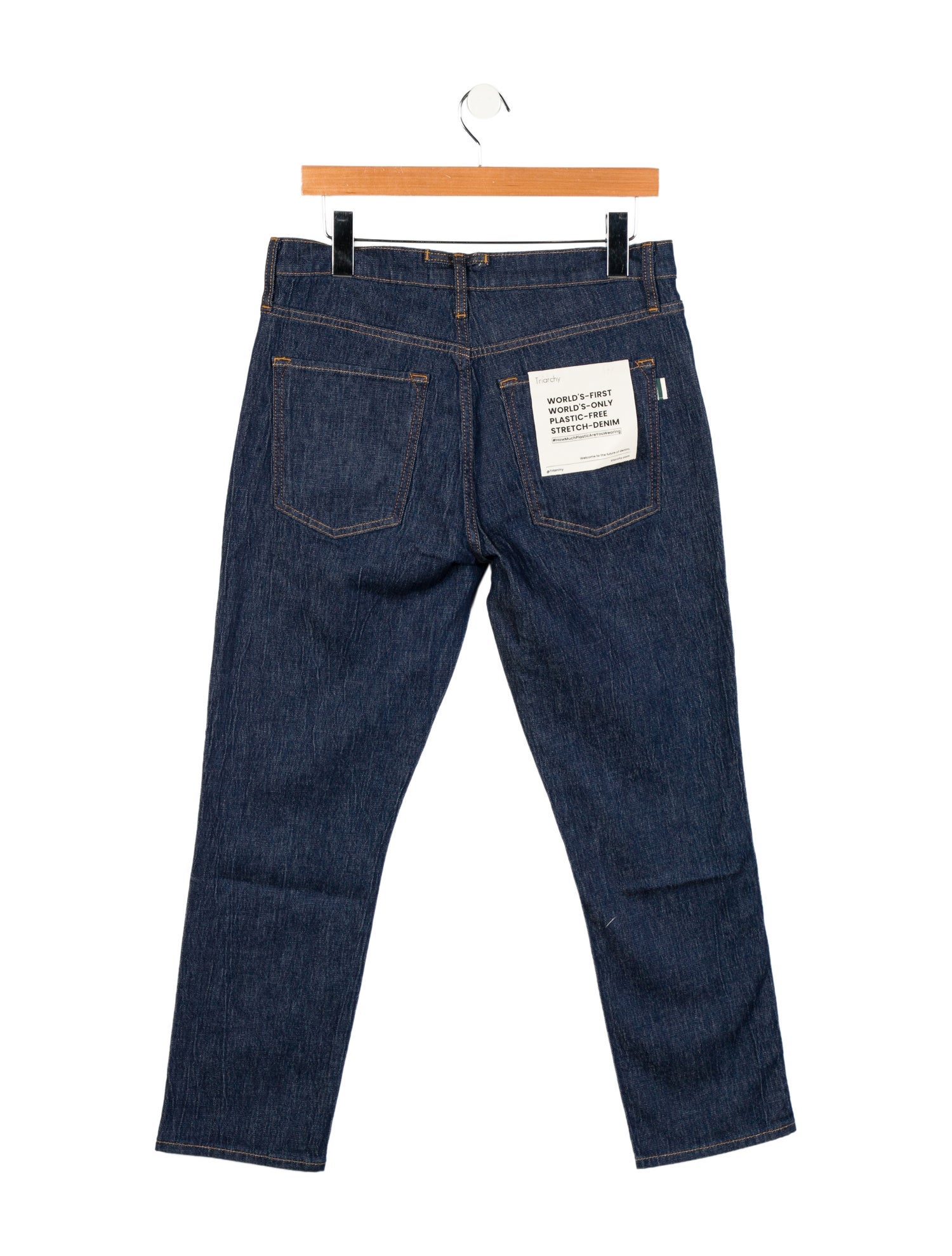 Triarchy High-Rise Straight Leg Jeans