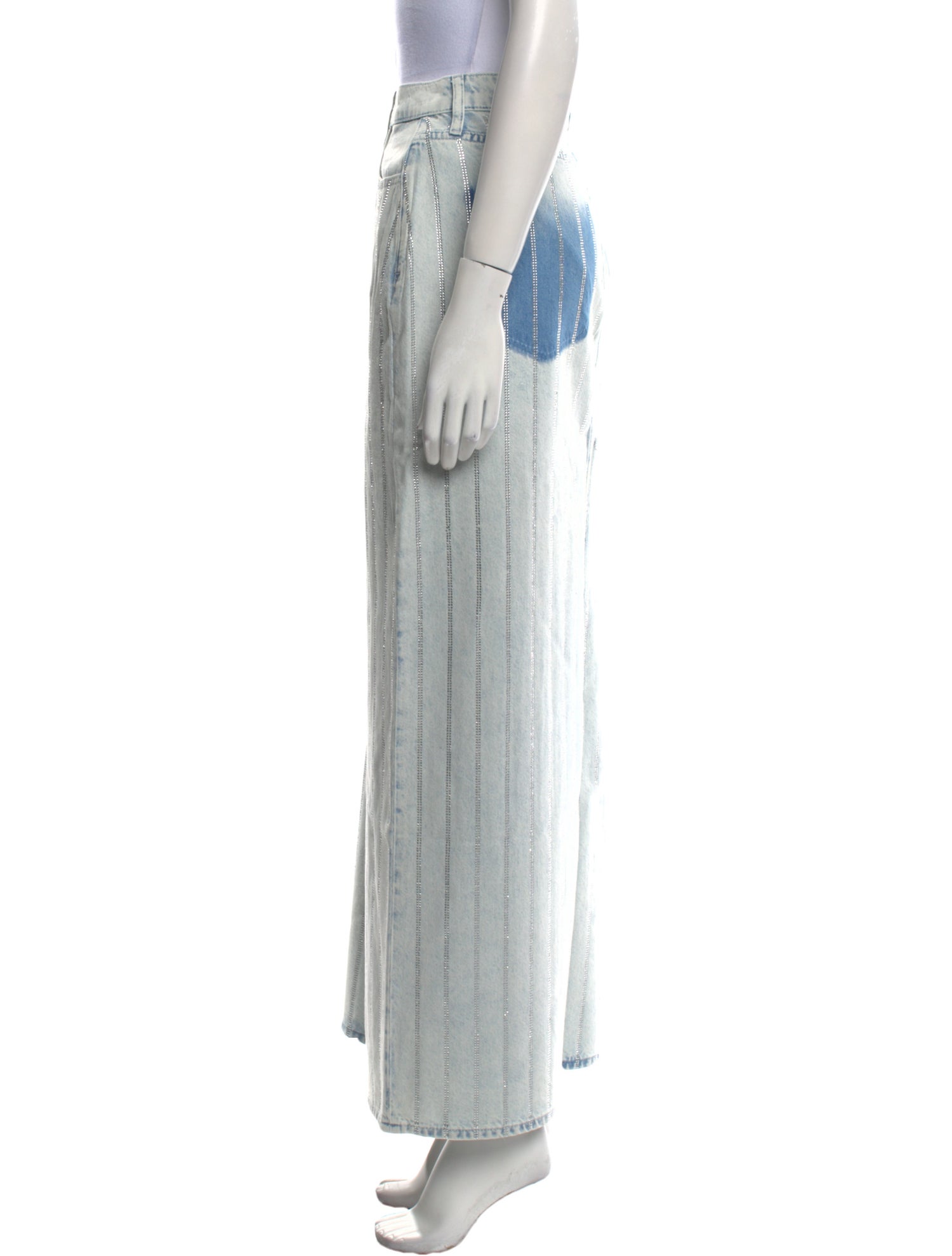 Triarchy Crystal Embellishments Long Skirt