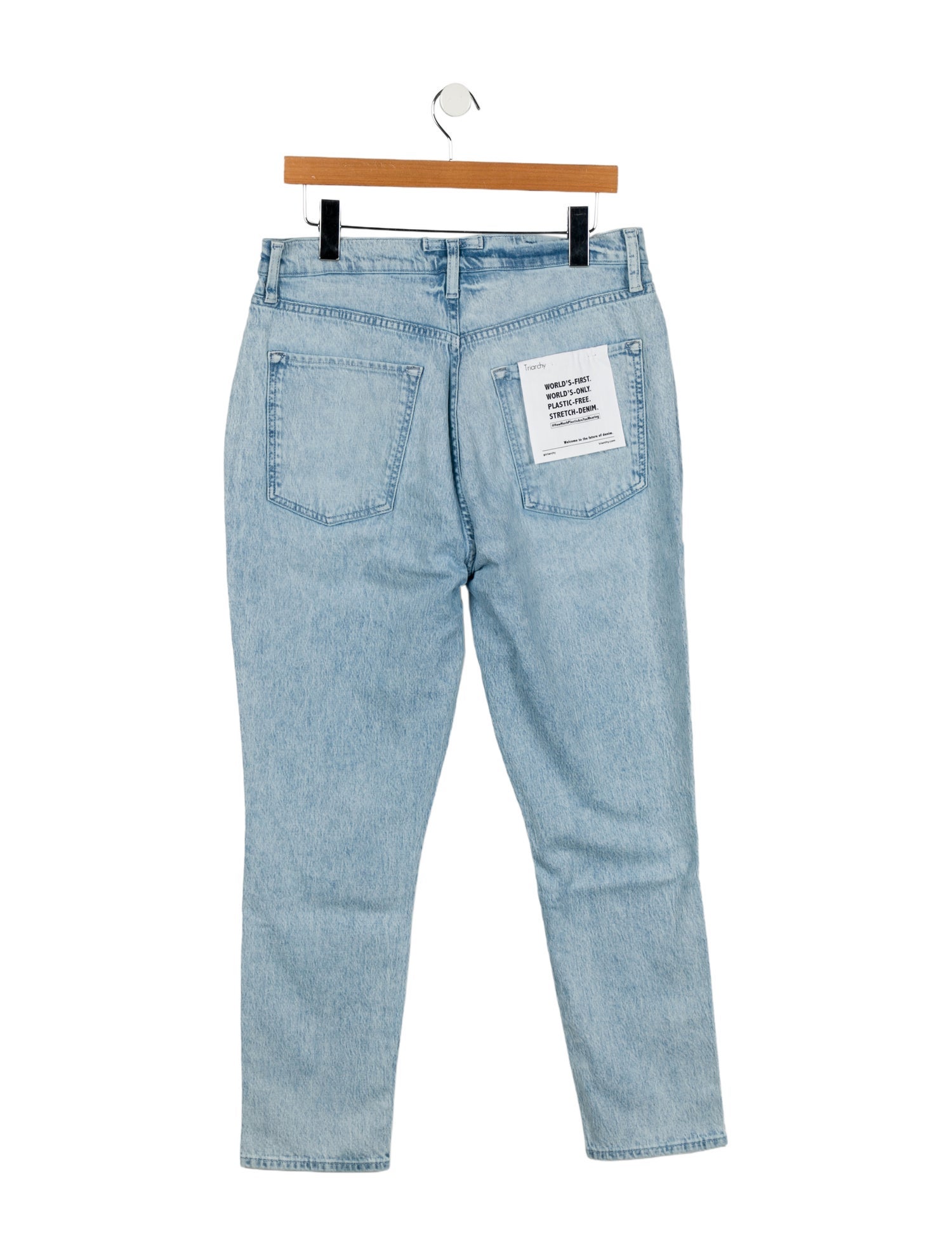 Triarchy High-Rise Straight Leg Jeans