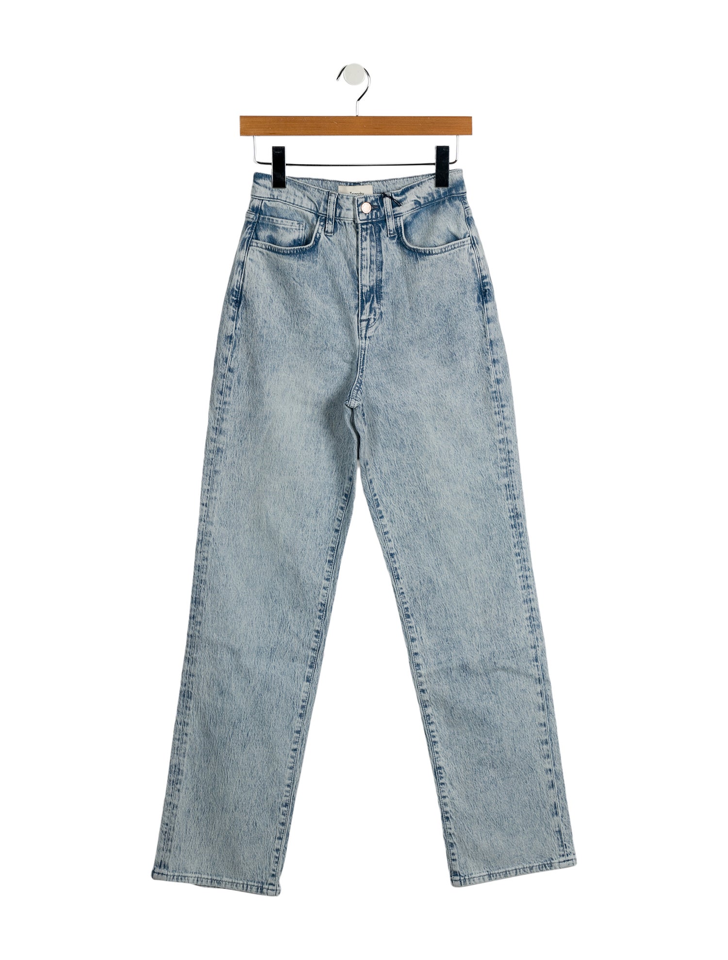 Triarchy High-Rise Wide Leg Jeans