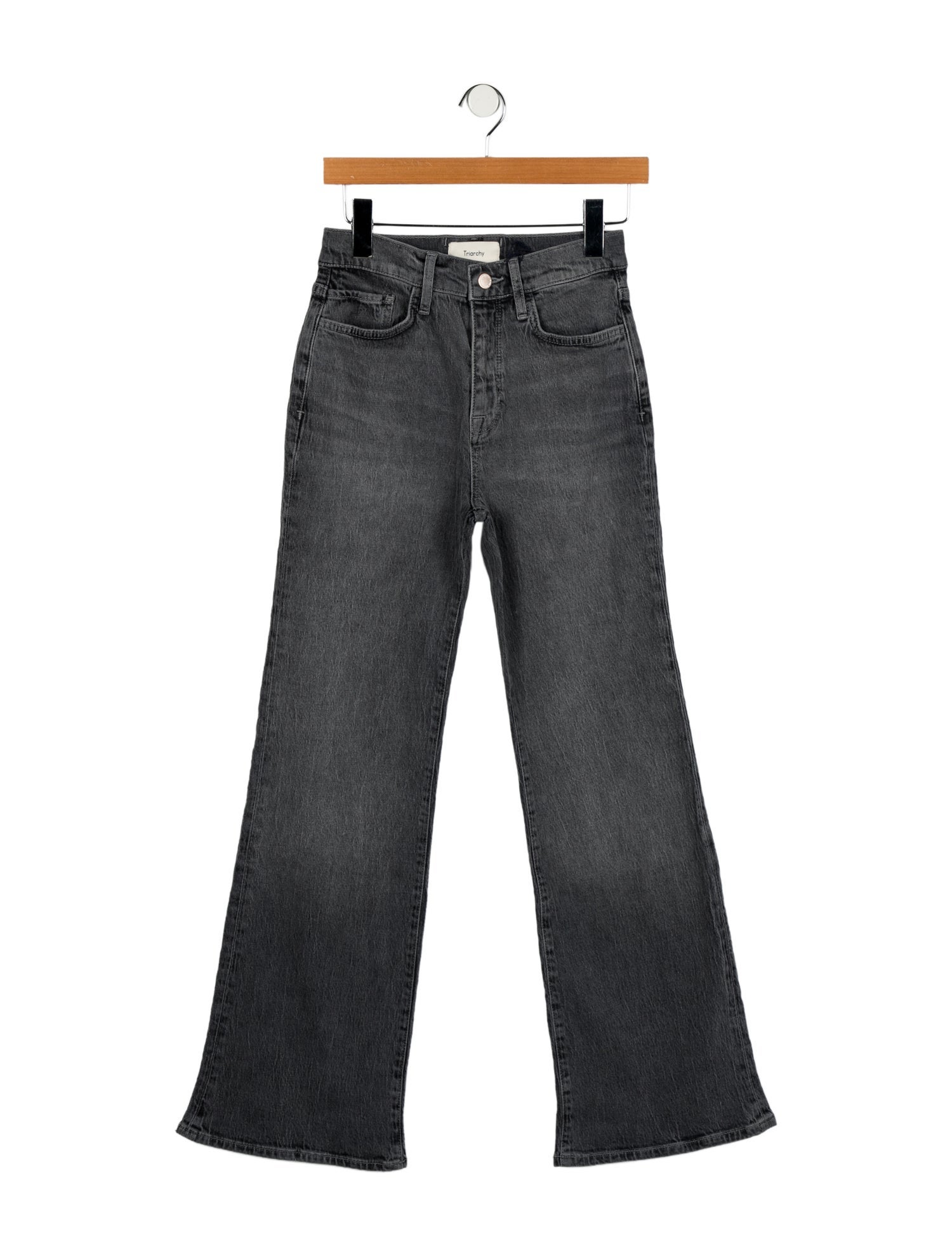 Triarchy Mid-Rise Wide Leg Jeans