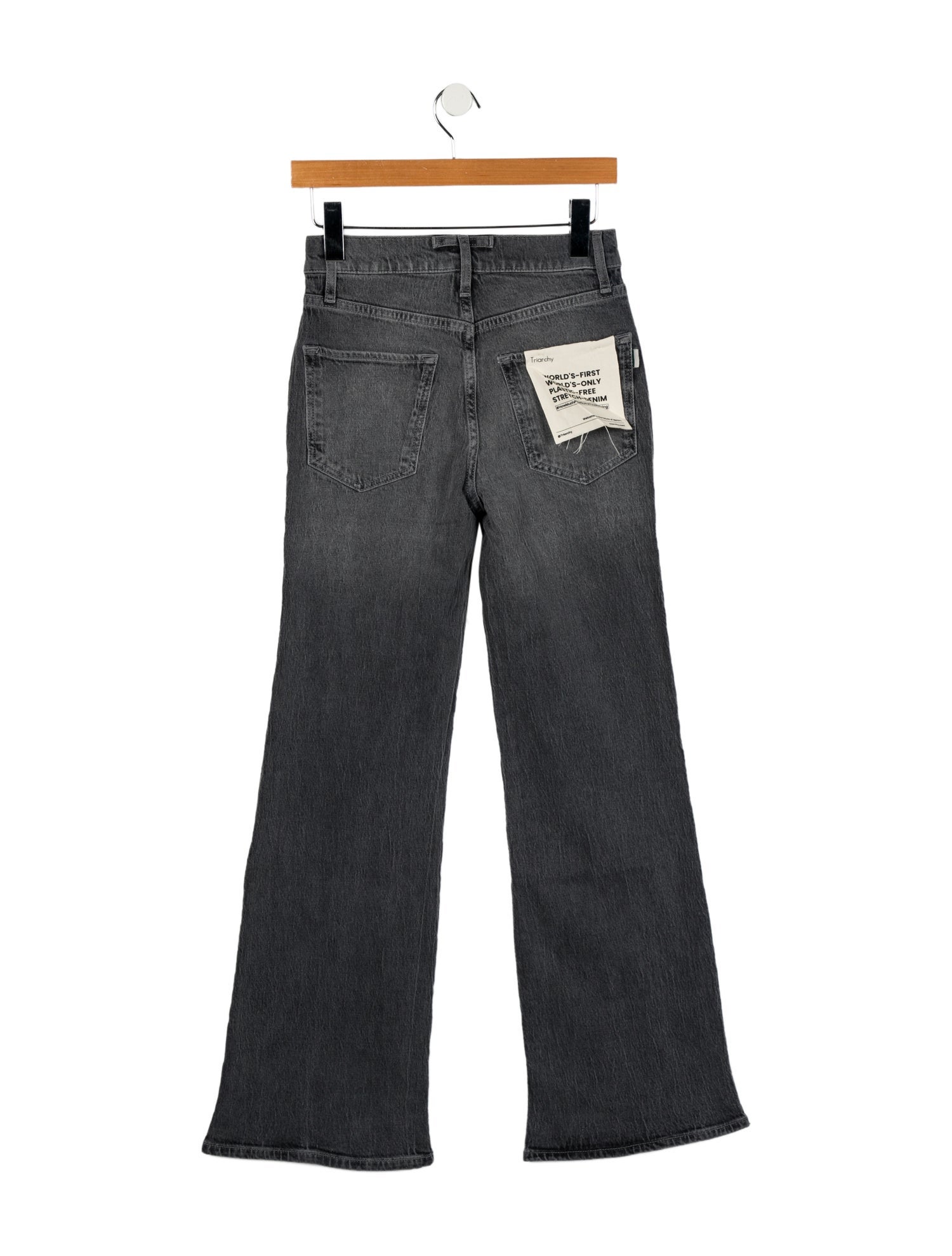 Triarchy Mid-Rise Wide Leg Jeans