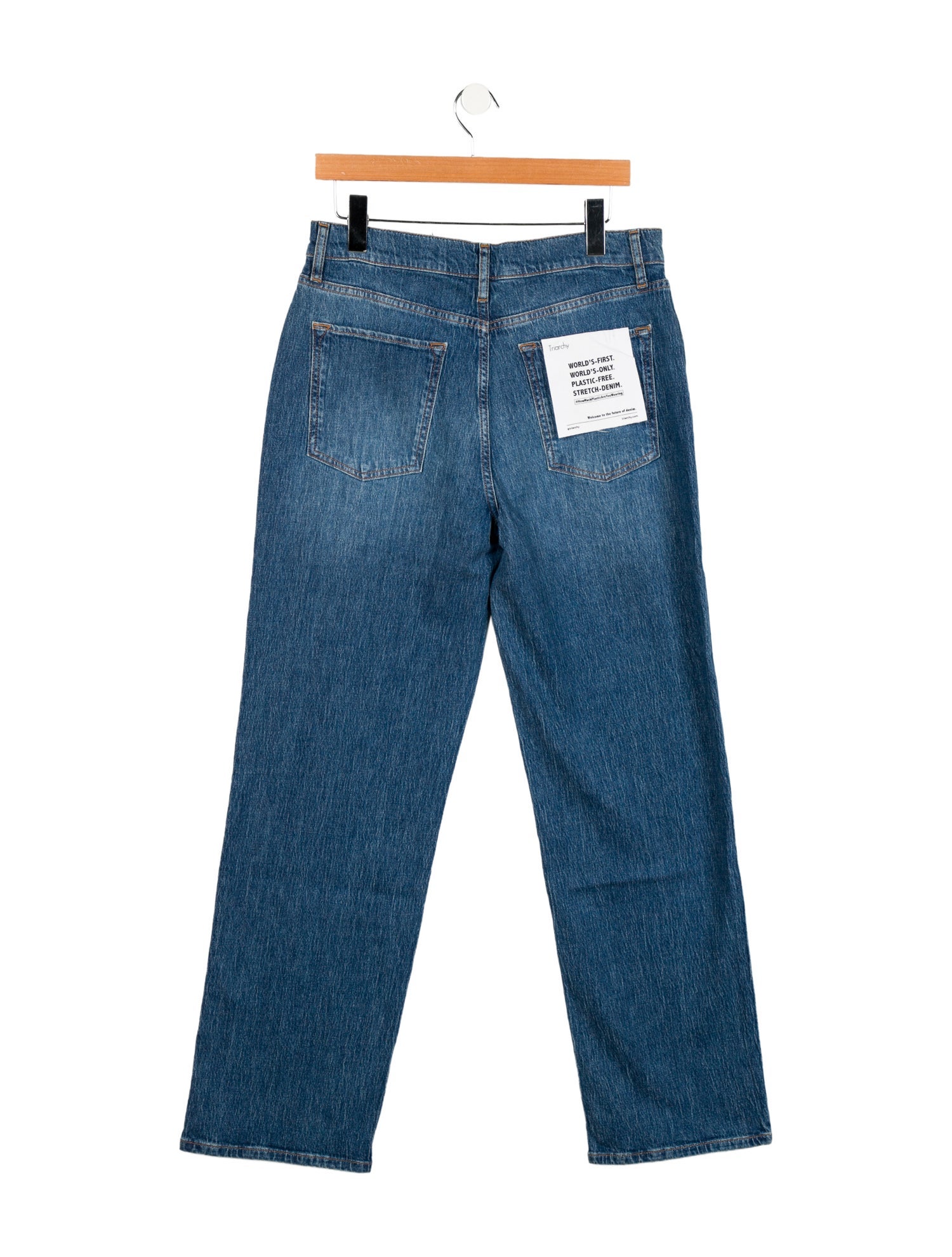 Triarchy High-Rise Wide Leg Jeans w/ Tags